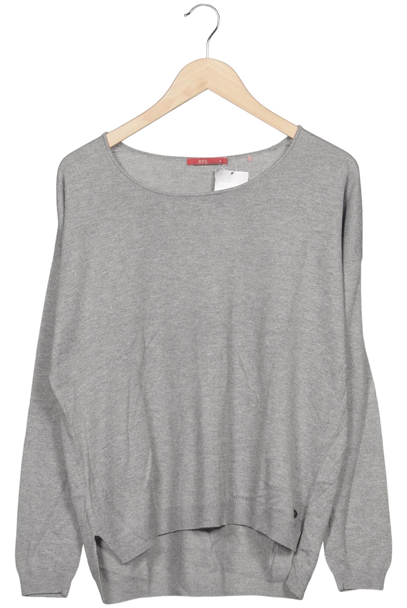 

edc by Esprit Damen Pullover, grau, Gr. 36