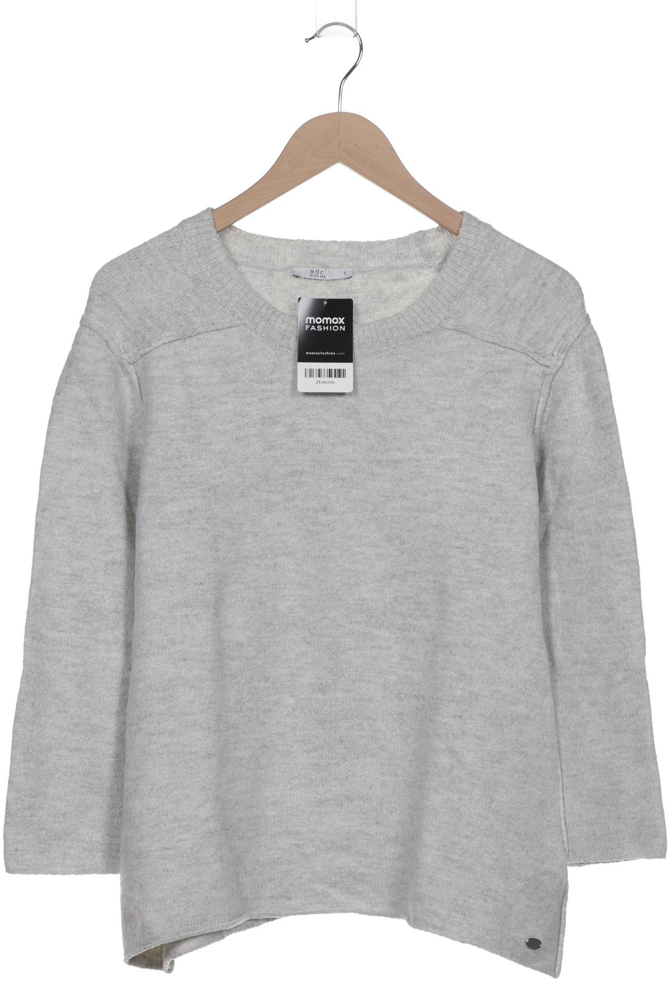 

edc by Esprit Damen Pullover, grau, Gr. 36