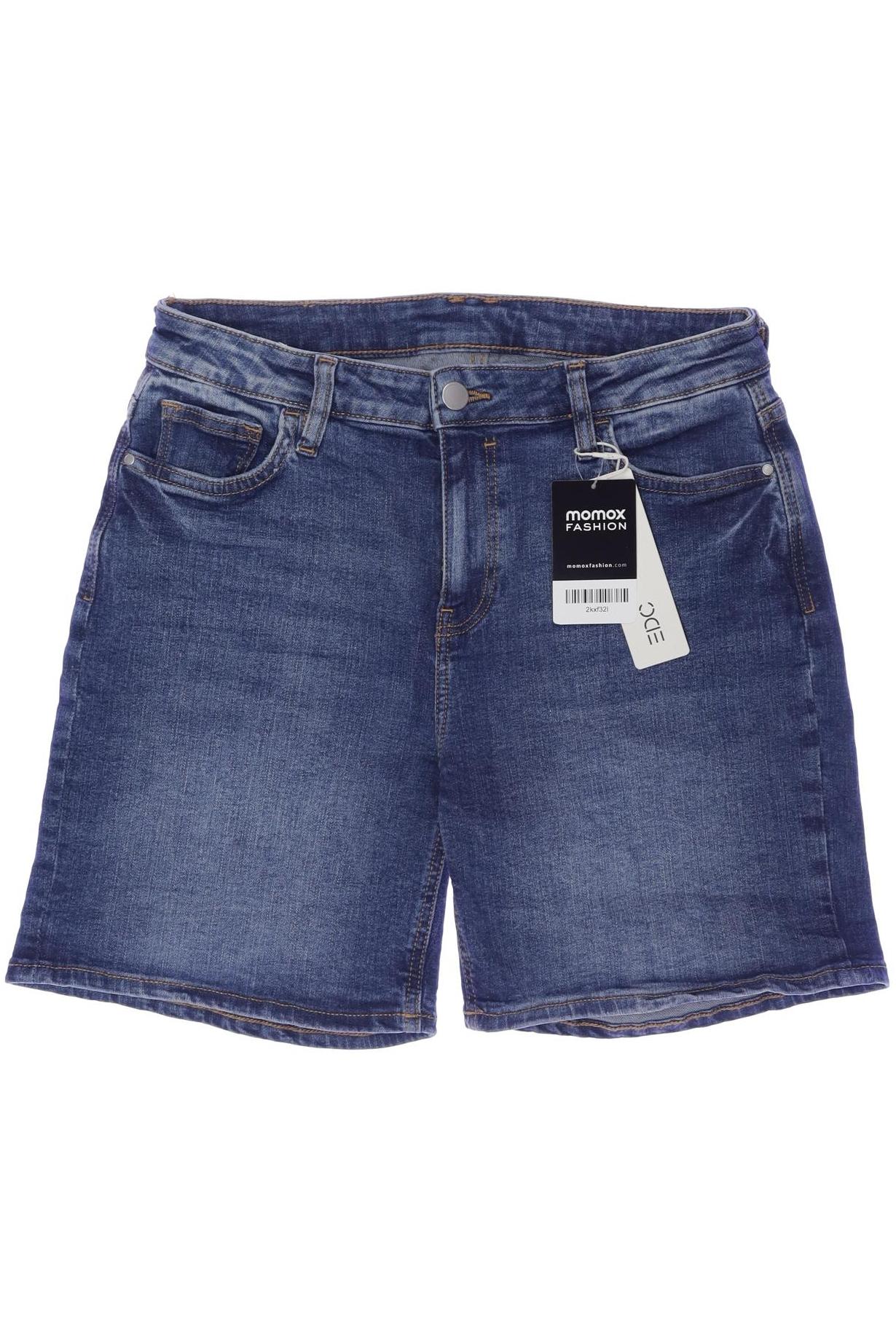 

edc by Esprit Damen Shorts, blau, Gr. 28