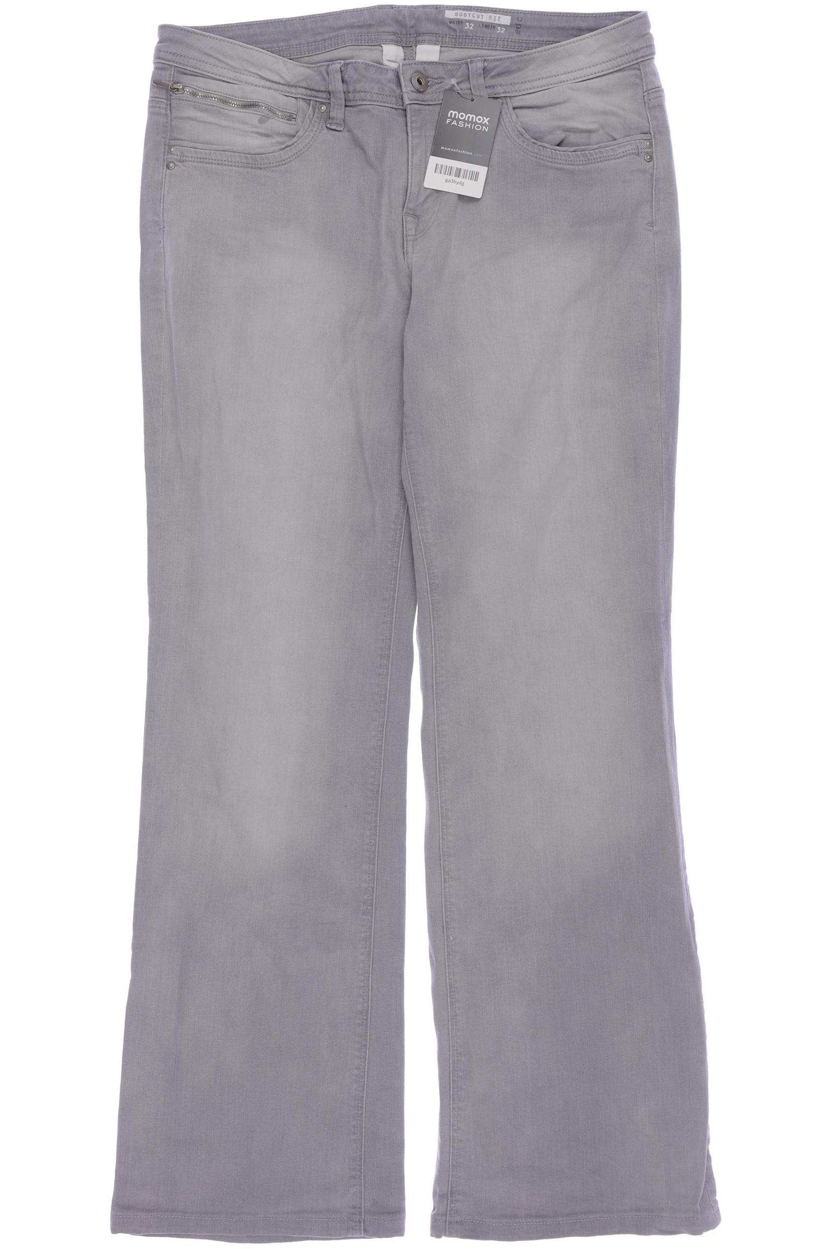 

edc by Esprit Damen Jeans, grau, Gr. 32