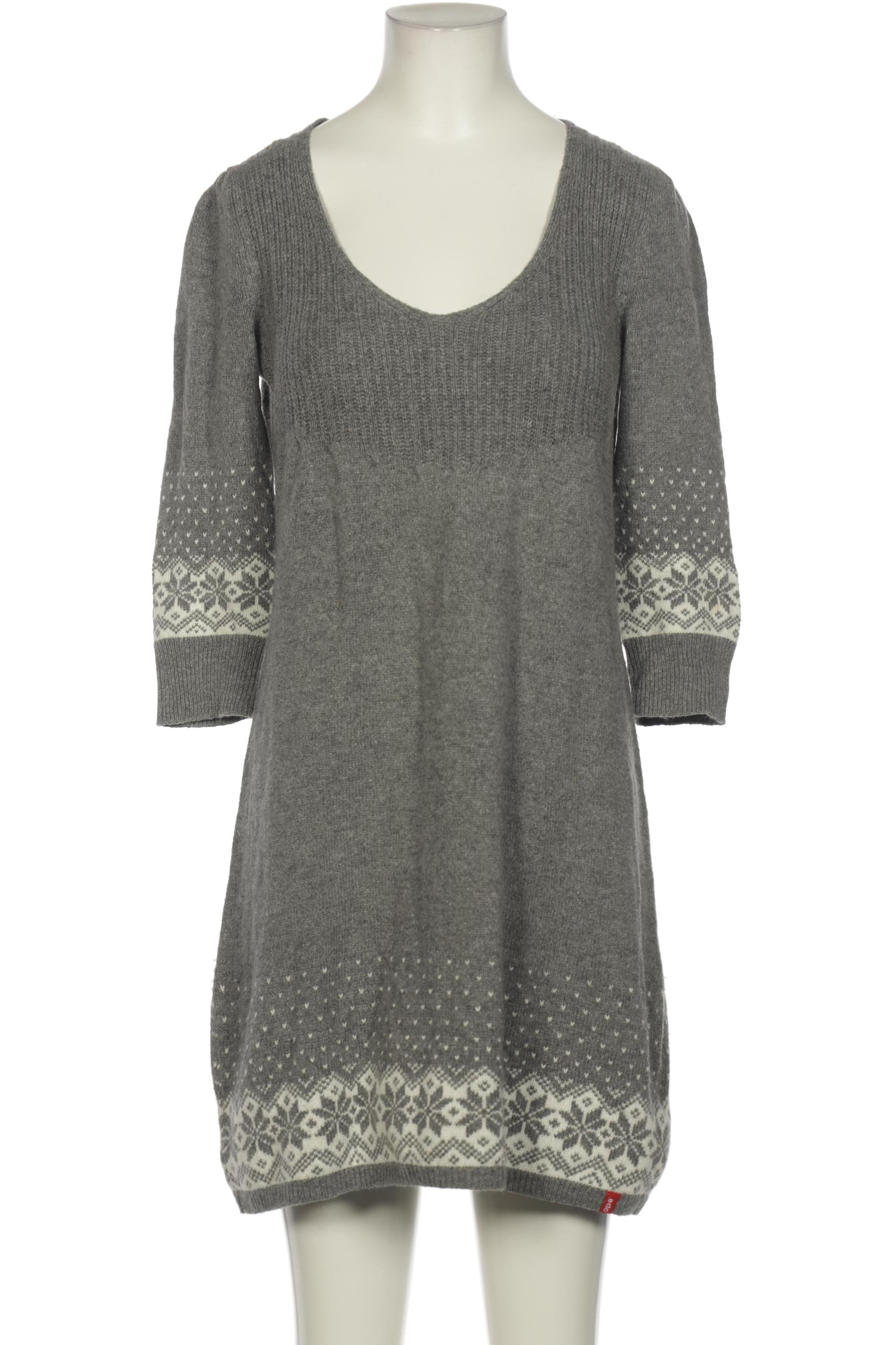 

edc by Esprit Damen Kleid, grau, Gr. 38