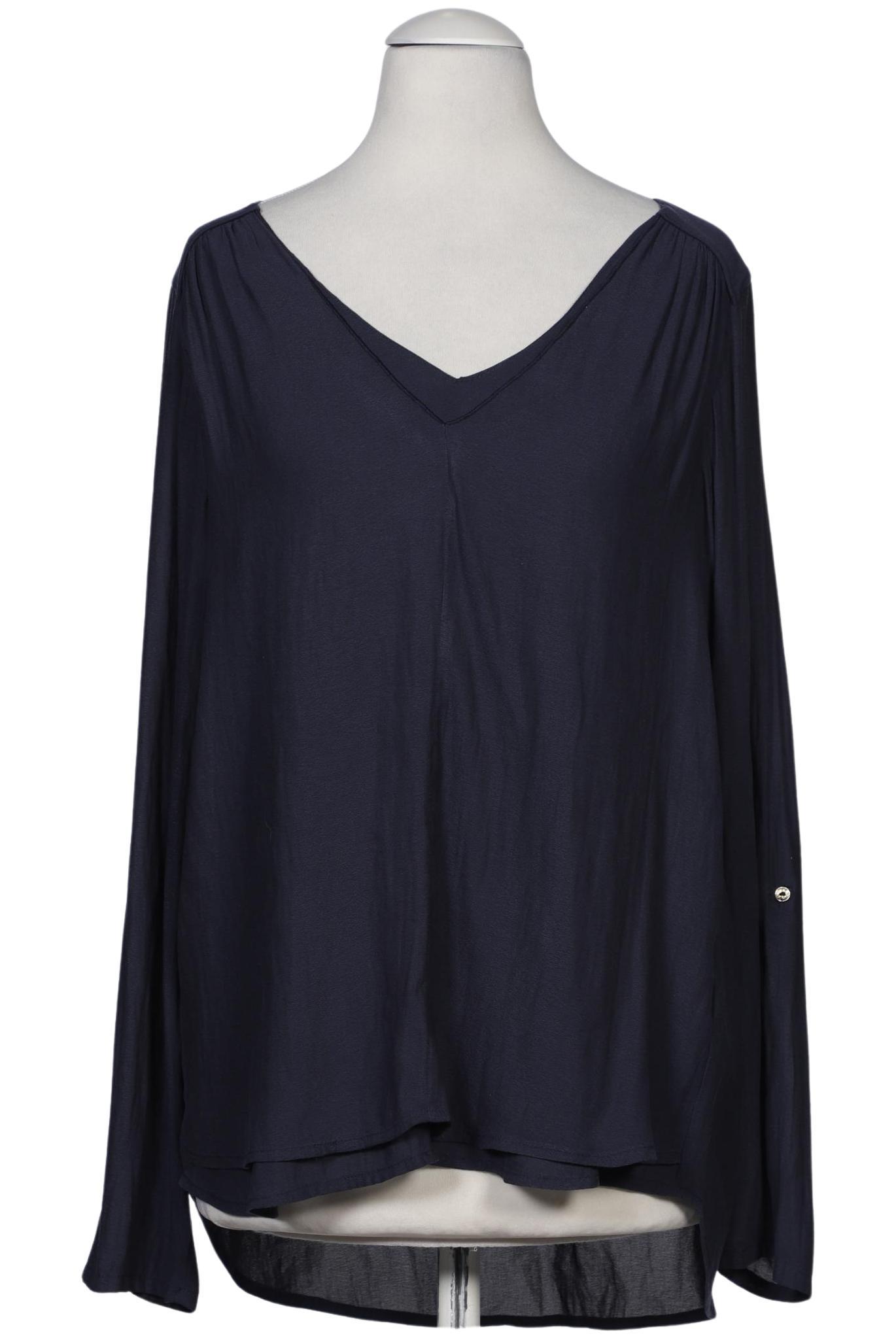 

edc by Esprit Damen Bluse, marineblau, Gr. 34