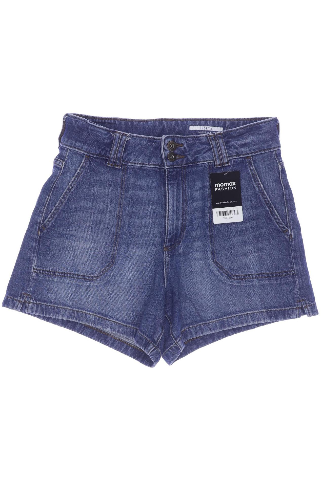 

edc by Esprit Damen Shorts, blau, Gr. 28