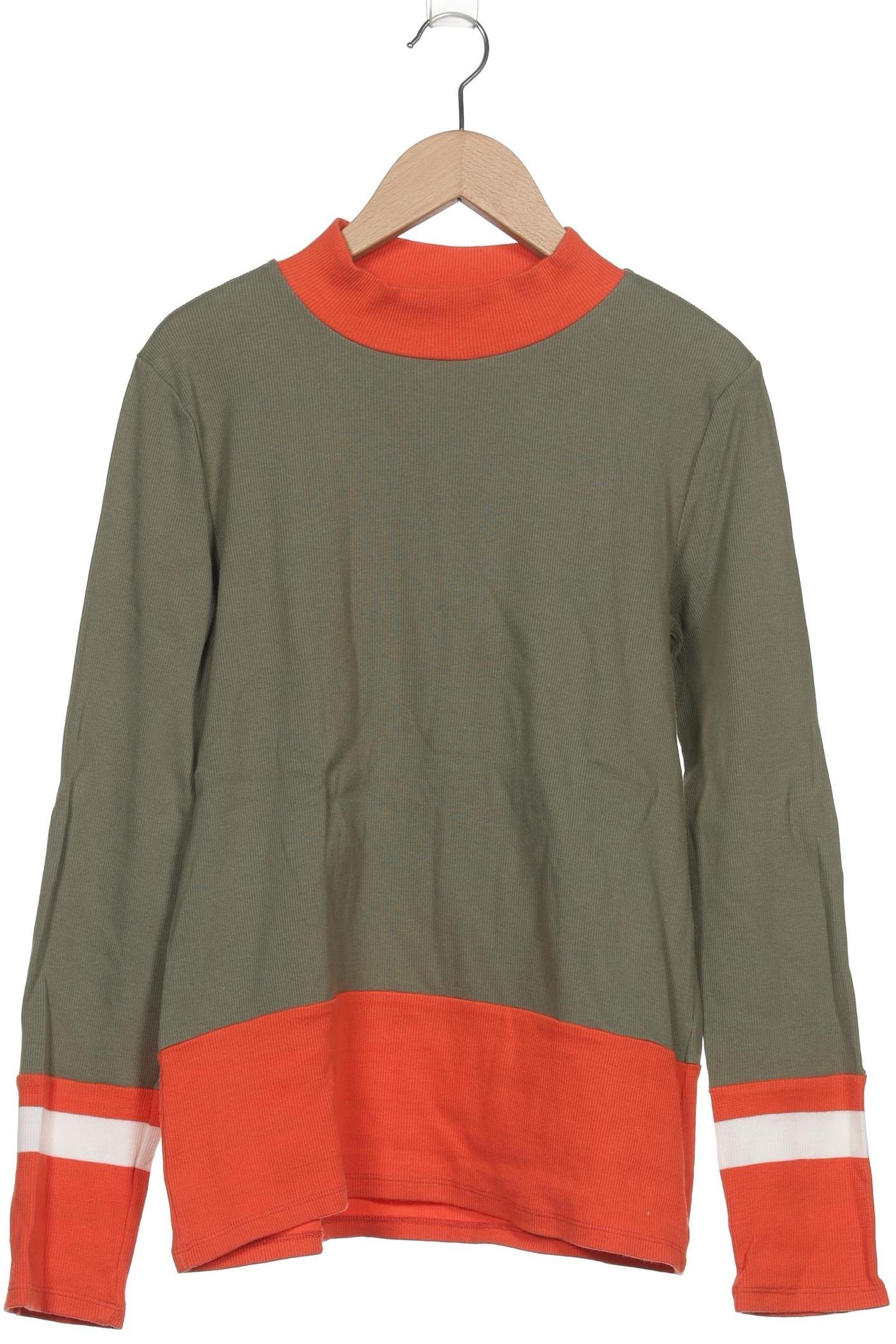 

edc by Esprit Damen Langarmshirt, grün, Gr. 42