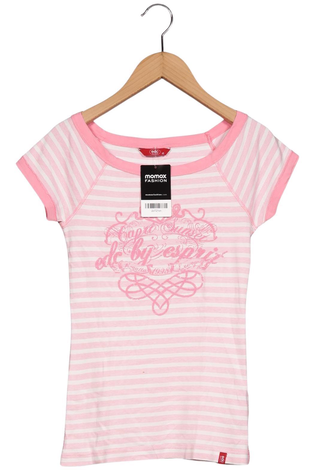 

edc by Esprit Damen T-Shirt, mehrfarbig, Gr. 34