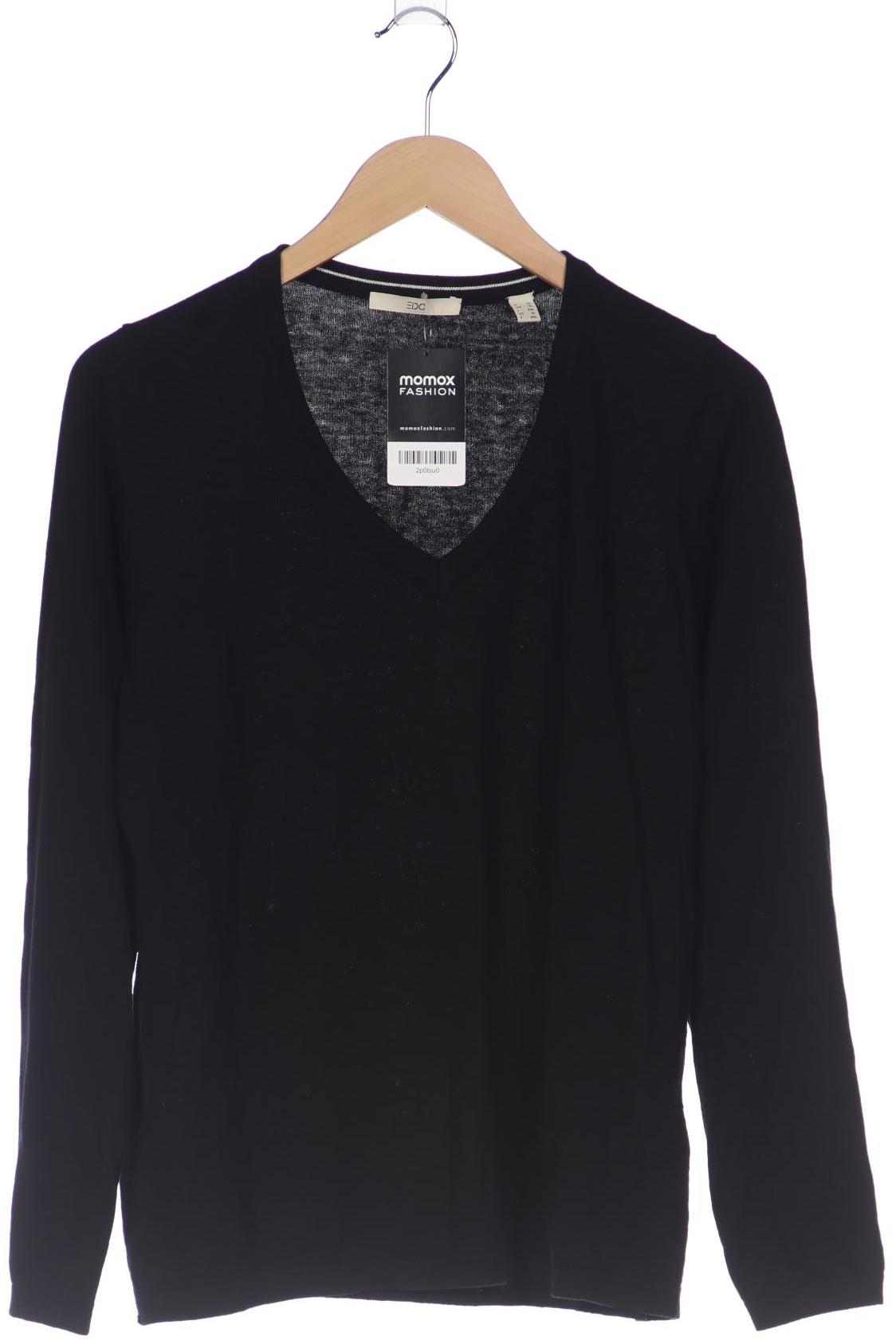 

edc by Esprit Damen Pullover, schwarz, Gr. 44