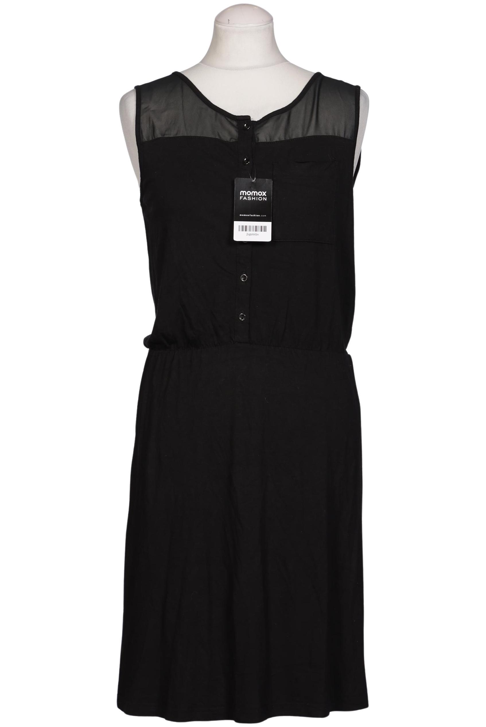 

edc by Esprit Damen Kleid, schwarz, Gr. 36