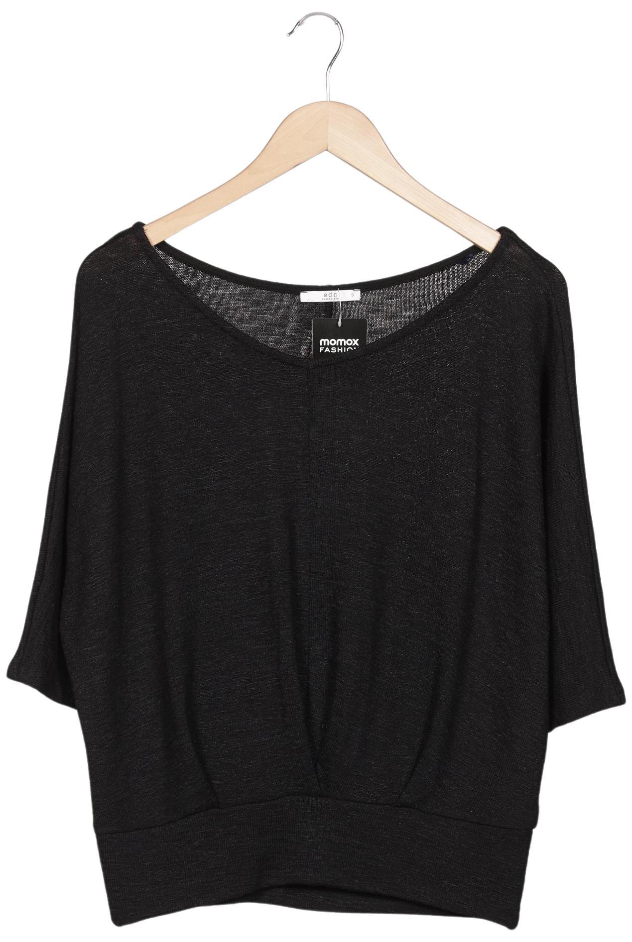 

edc by Esprit Damen Pullover, schwarz, Gr. 36