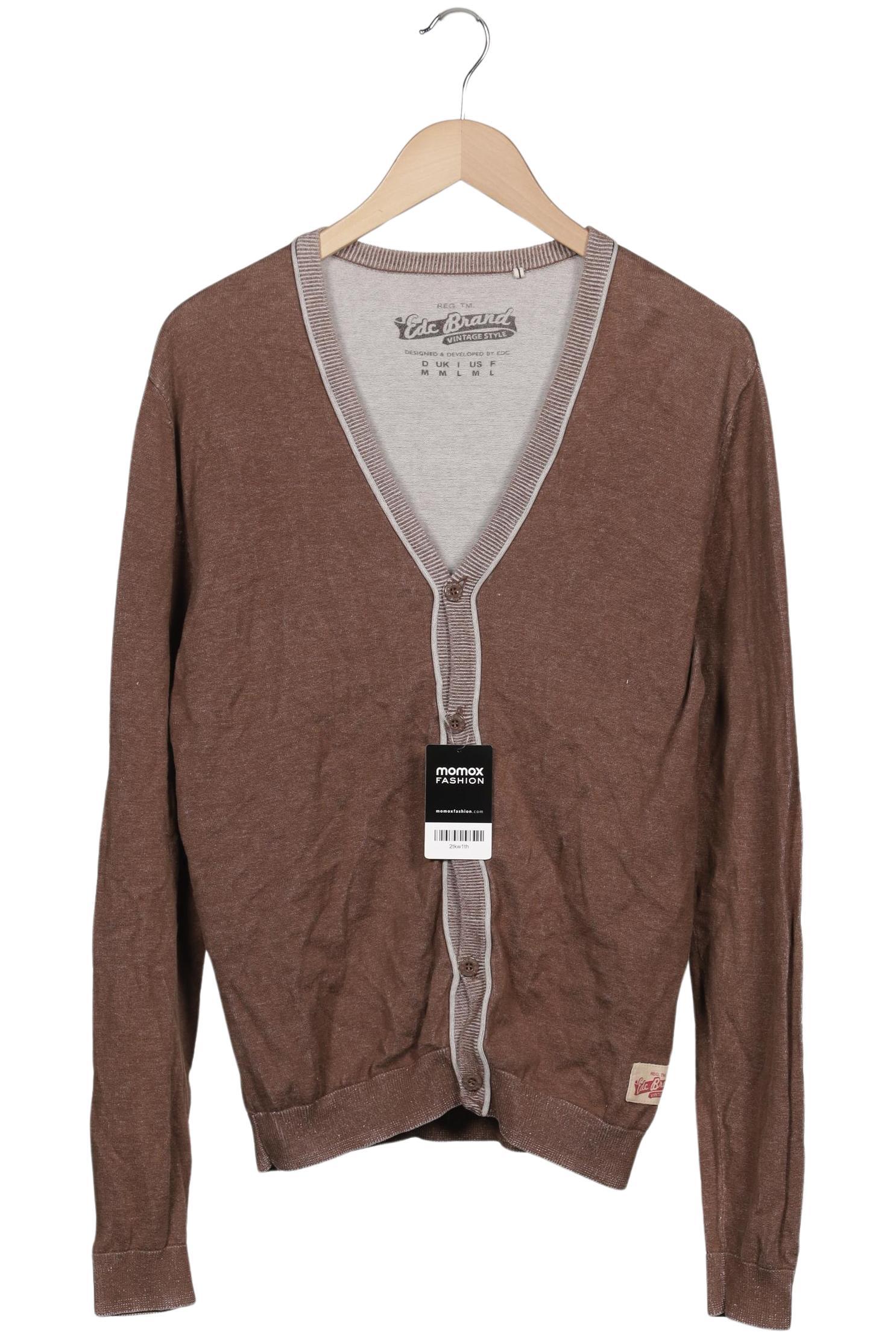 Thumbnail - edc by Esprit Herren Strickjacke, braun, Gr. 48