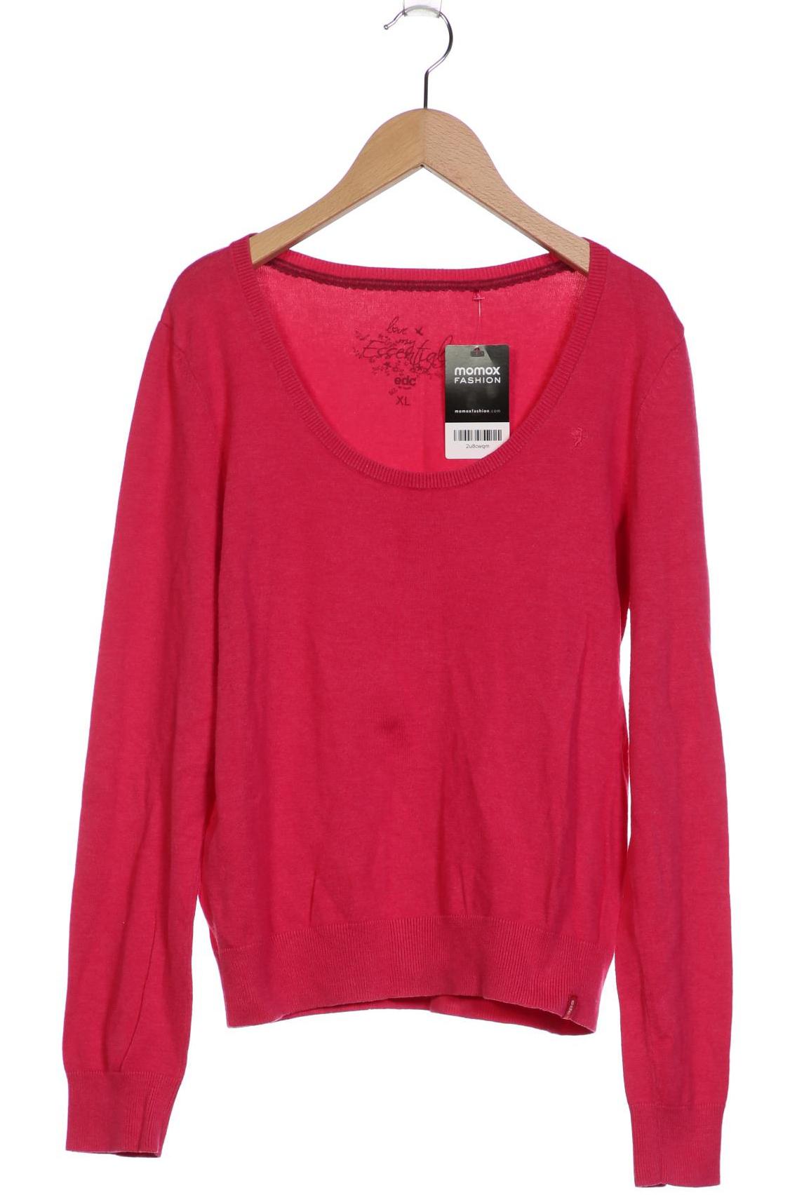 

edc by Esprit Damen Pullover, pink, Gr. 44