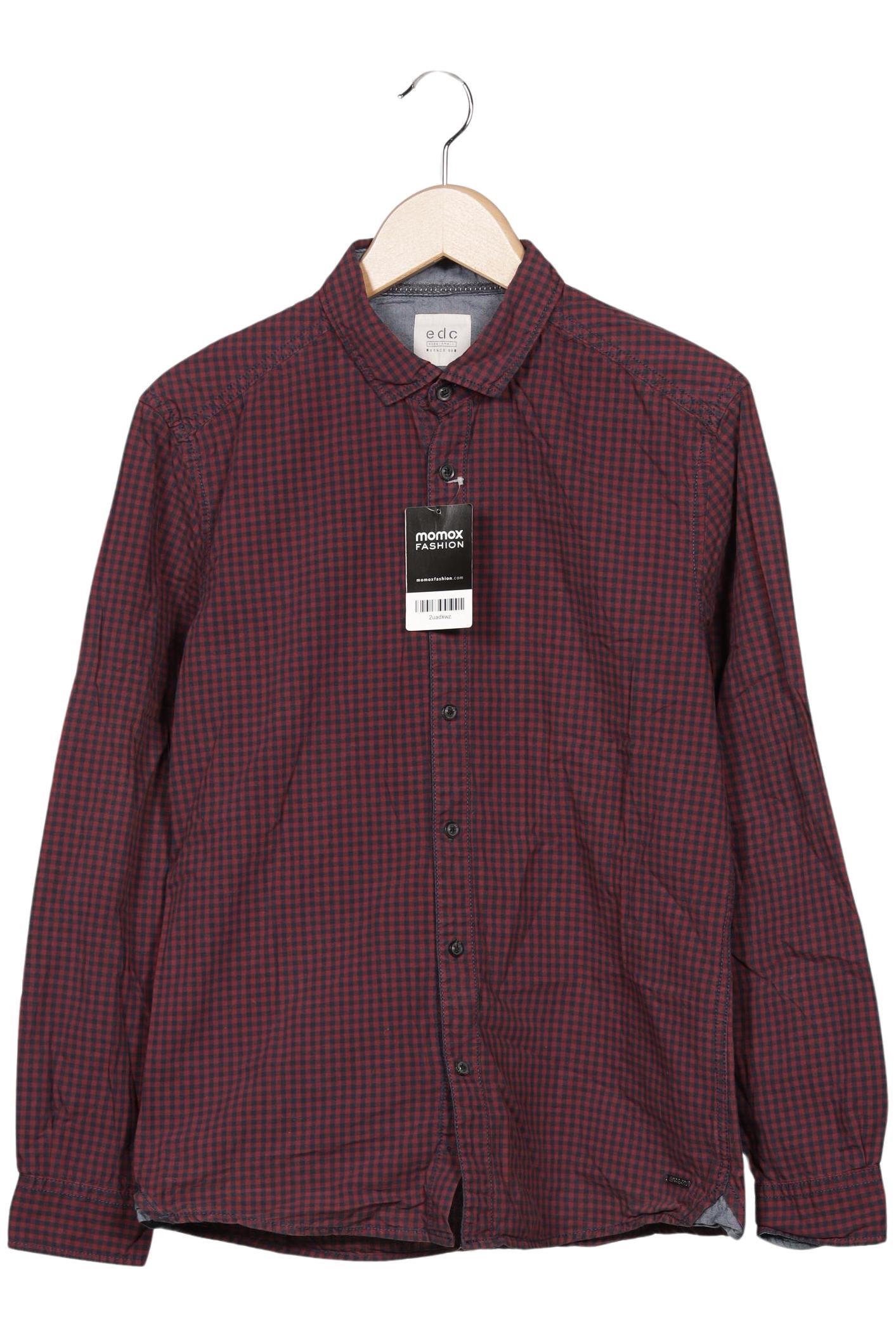 Thumbnail - edc by Esprit Herren Hemd, rot, Gr. 46