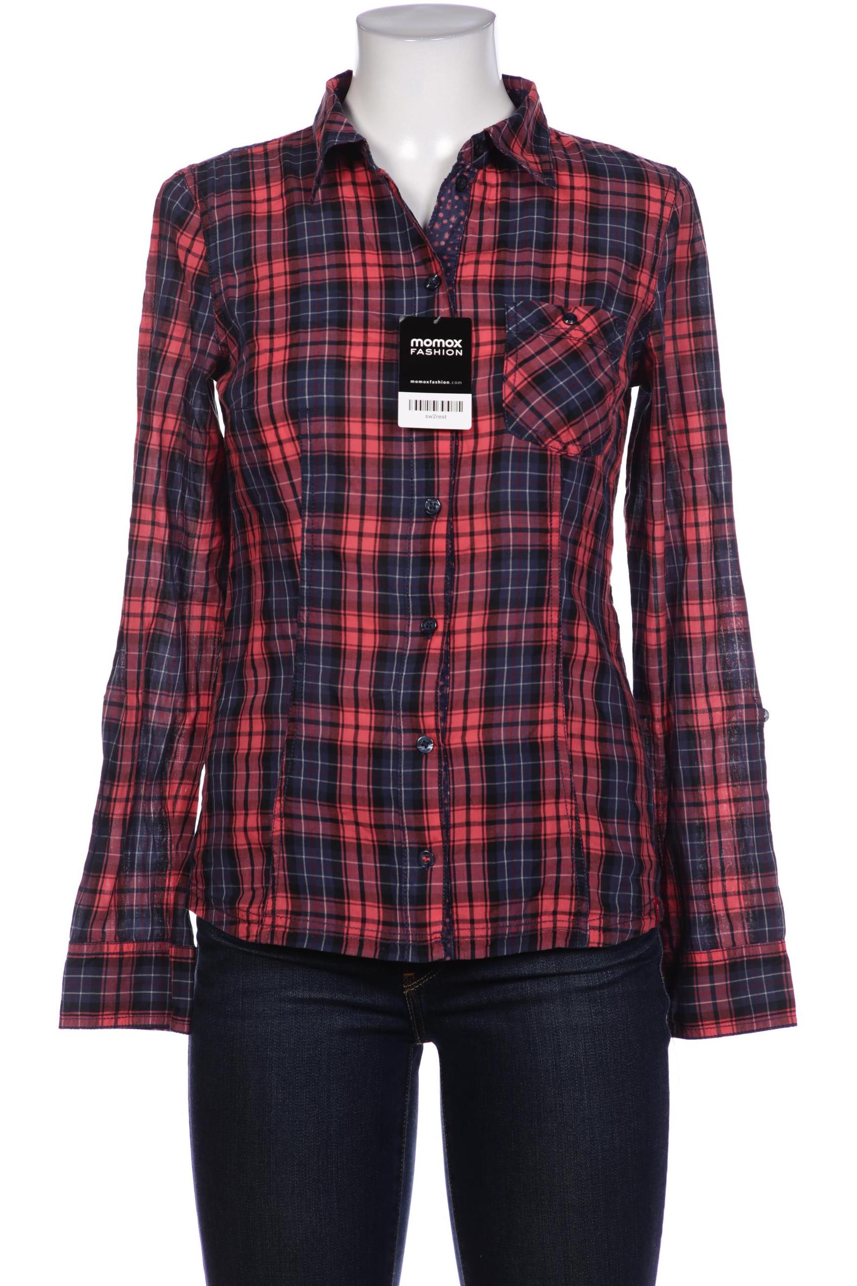 

edc by Esprit Damen Bluse, marineblau, Gr. 36