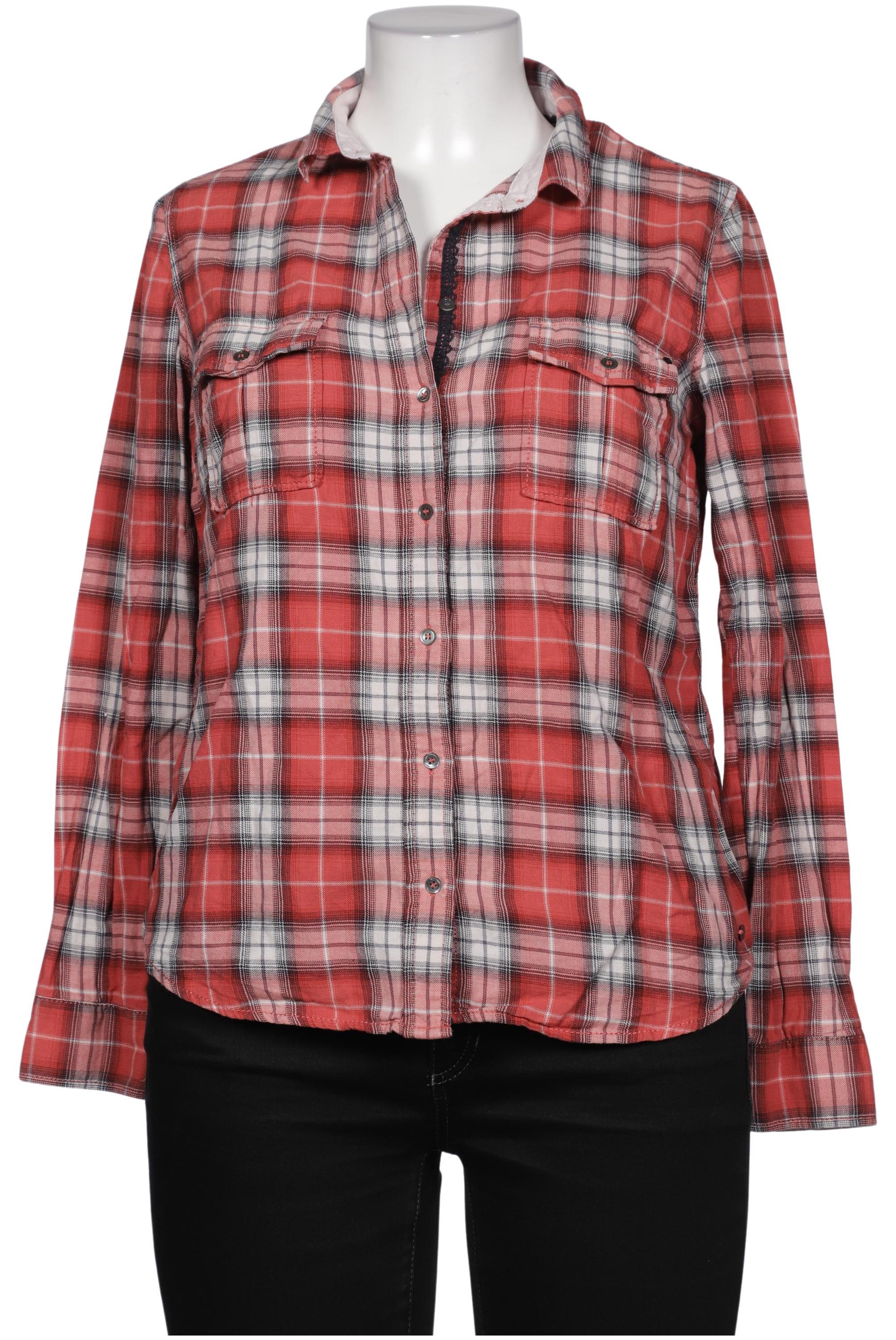 

edc by Esprit Damen Bluse, rot, Gr. 42