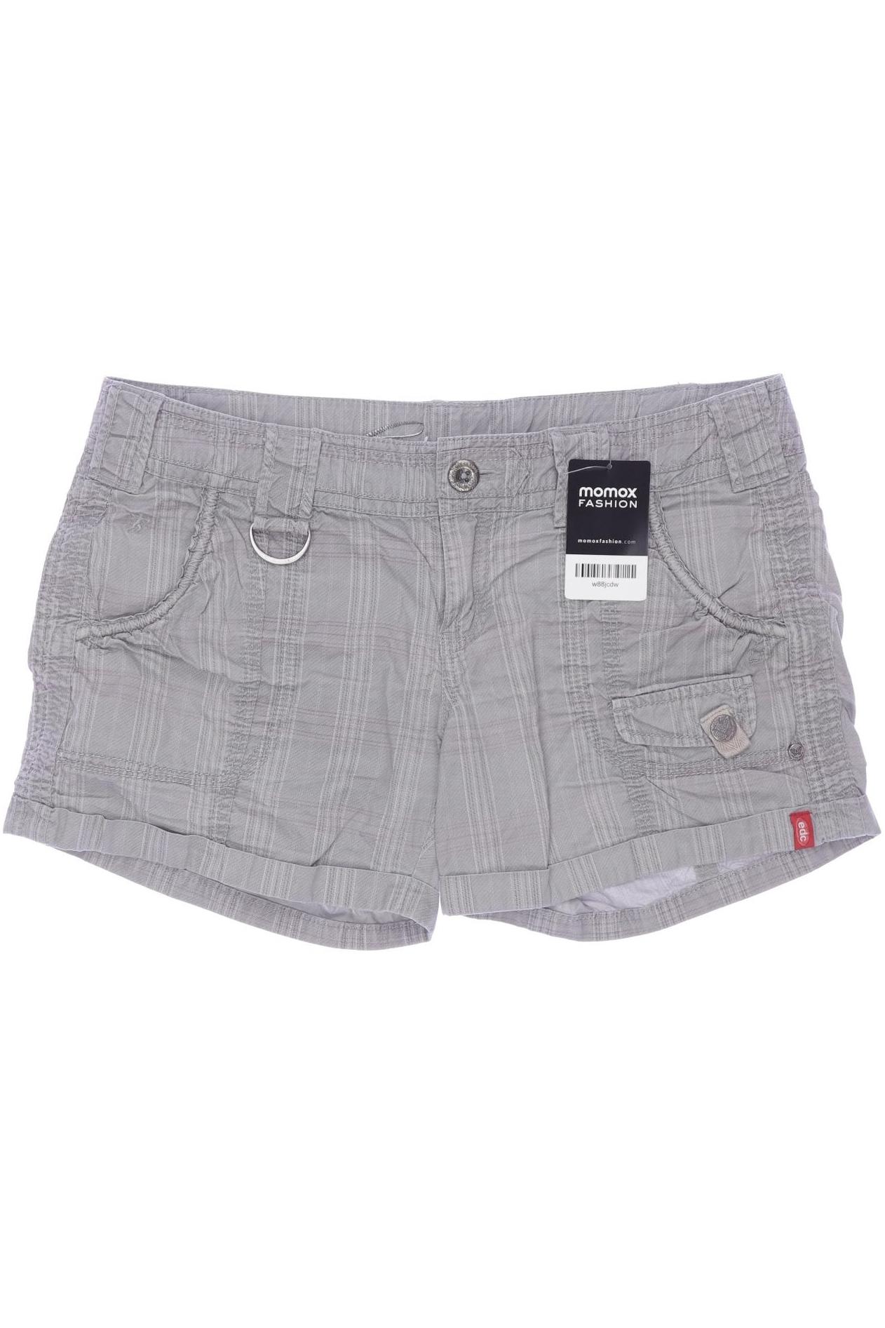 

edc by Esprit Damen Shorts, grau, Gr. 34