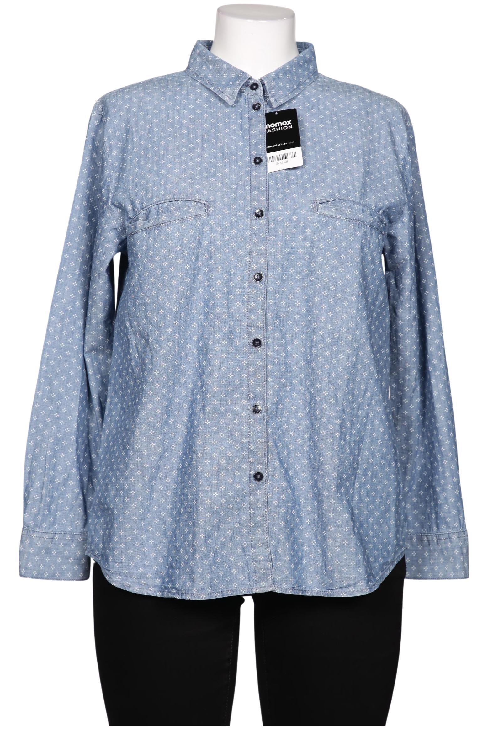 

edc by Esprit Damen Bluse, hellblau, Gr. 44