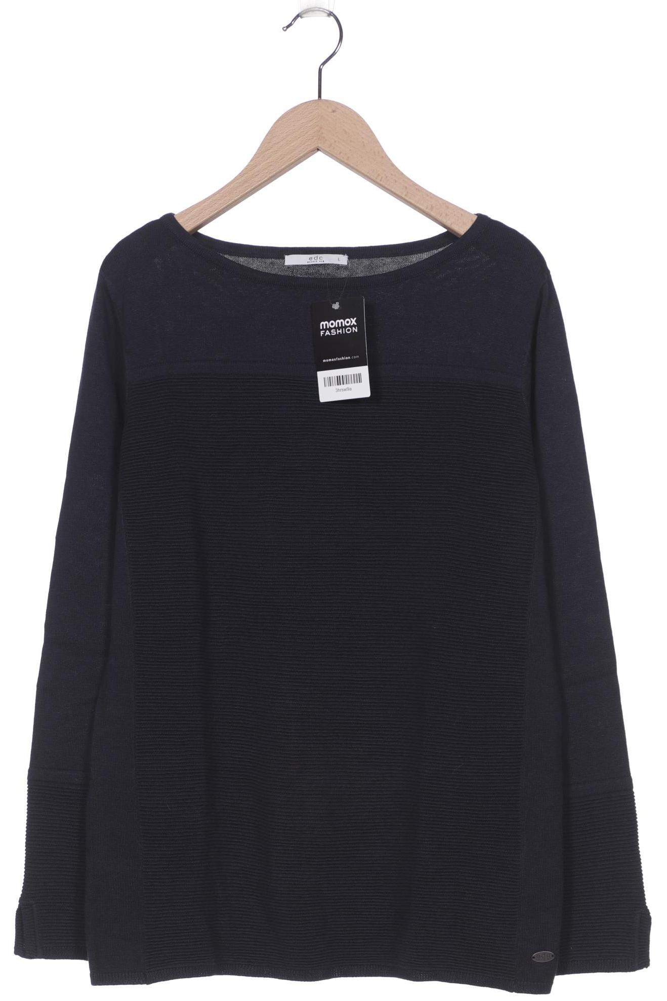 

edc by Esprit Damen Pullover, marineblau