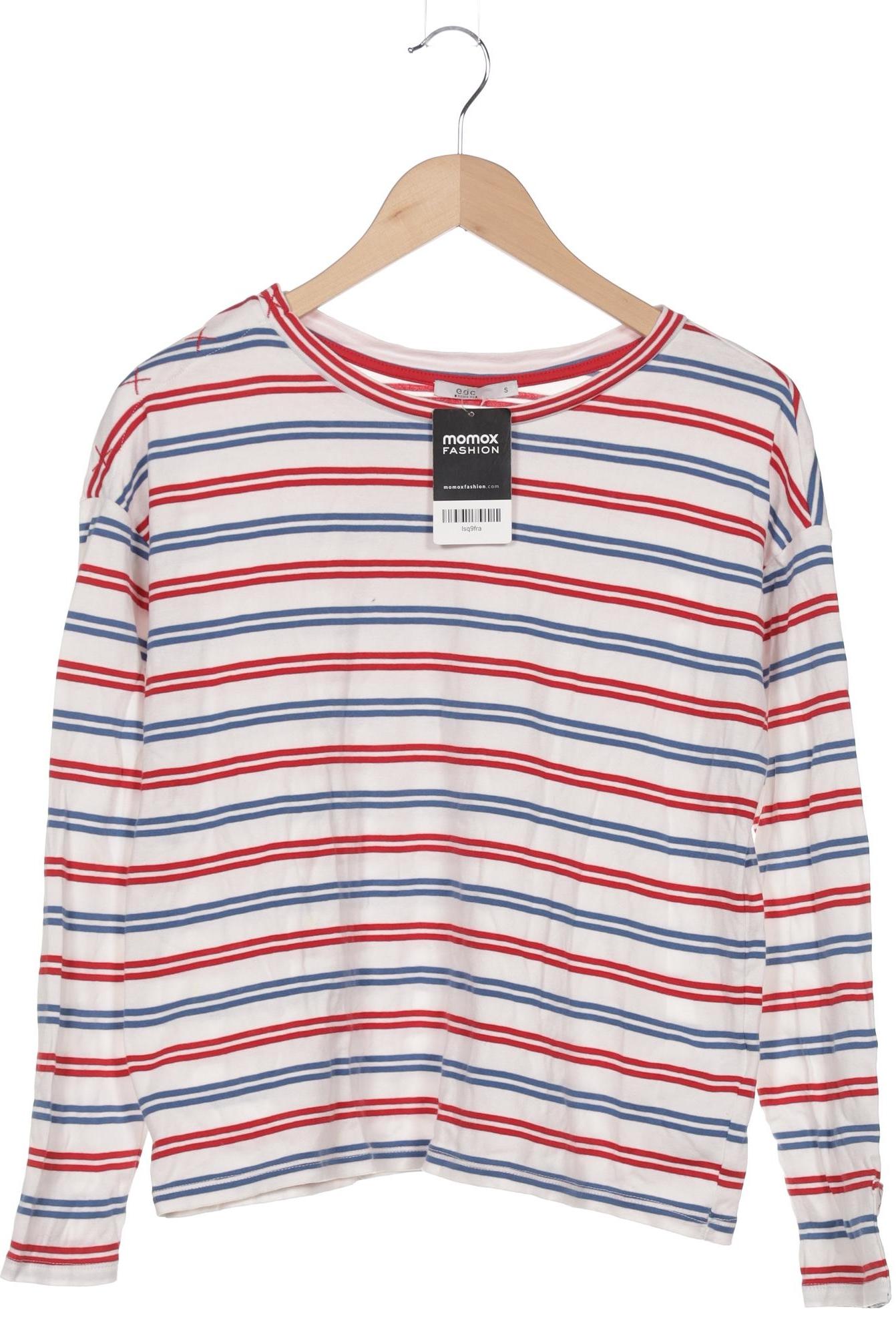 

edc by Esprit Damen Langarmshirt, mehrfarbig, Gr. 36