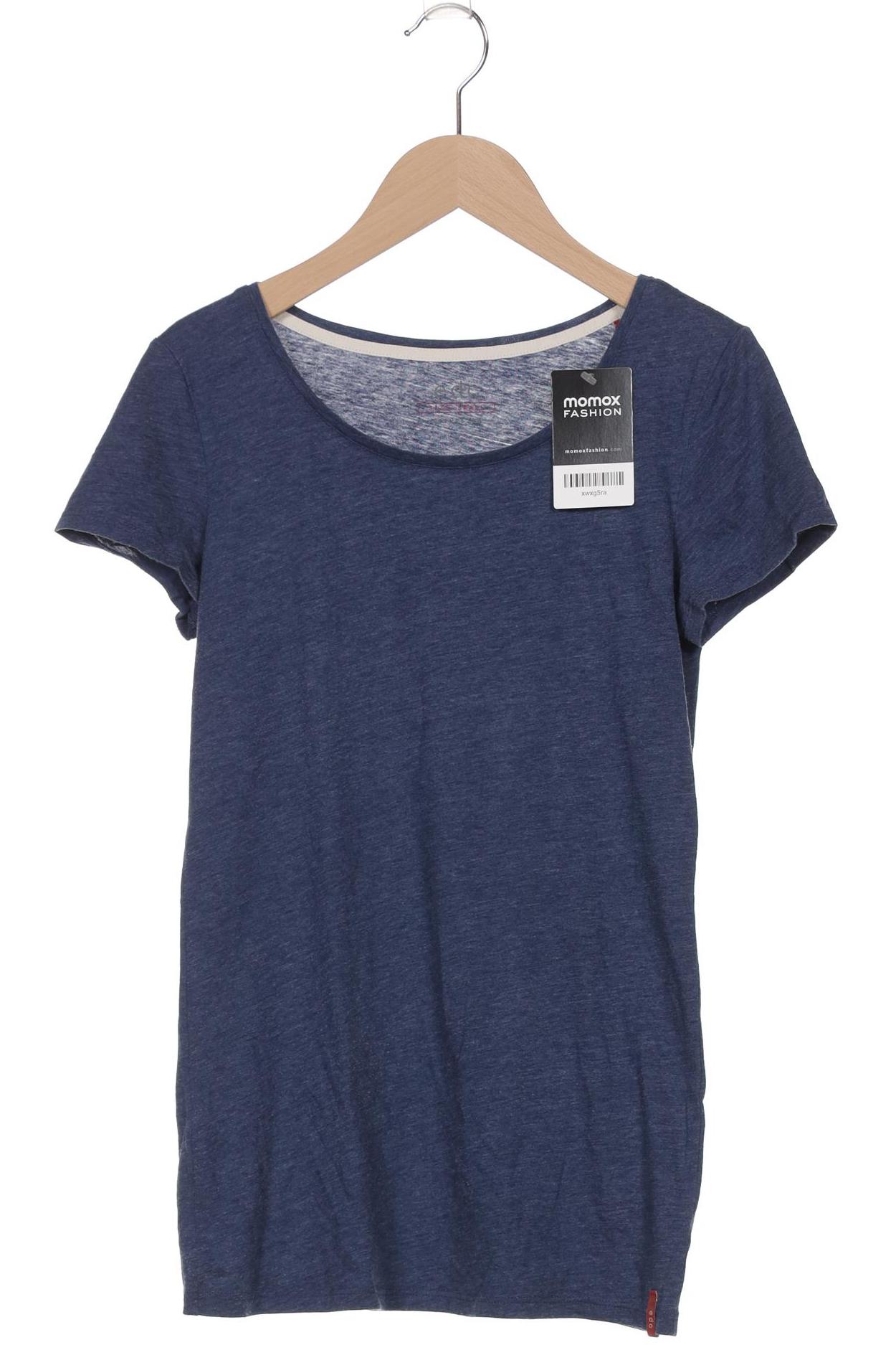 

edc by Esprit Damen T-Shirt, marineblau, Gr. 36