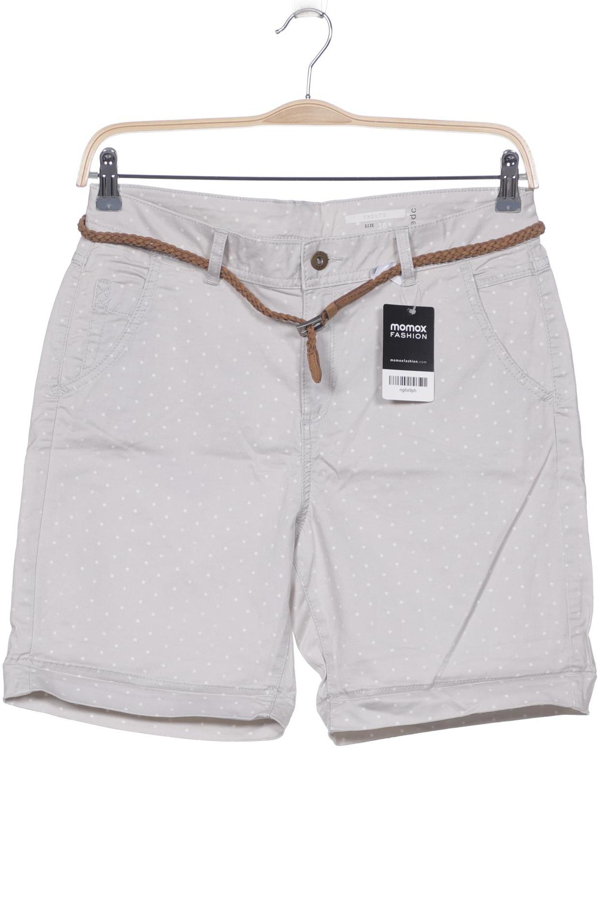 

edc by Esprit Damen Shorts, grau, Gr. 38