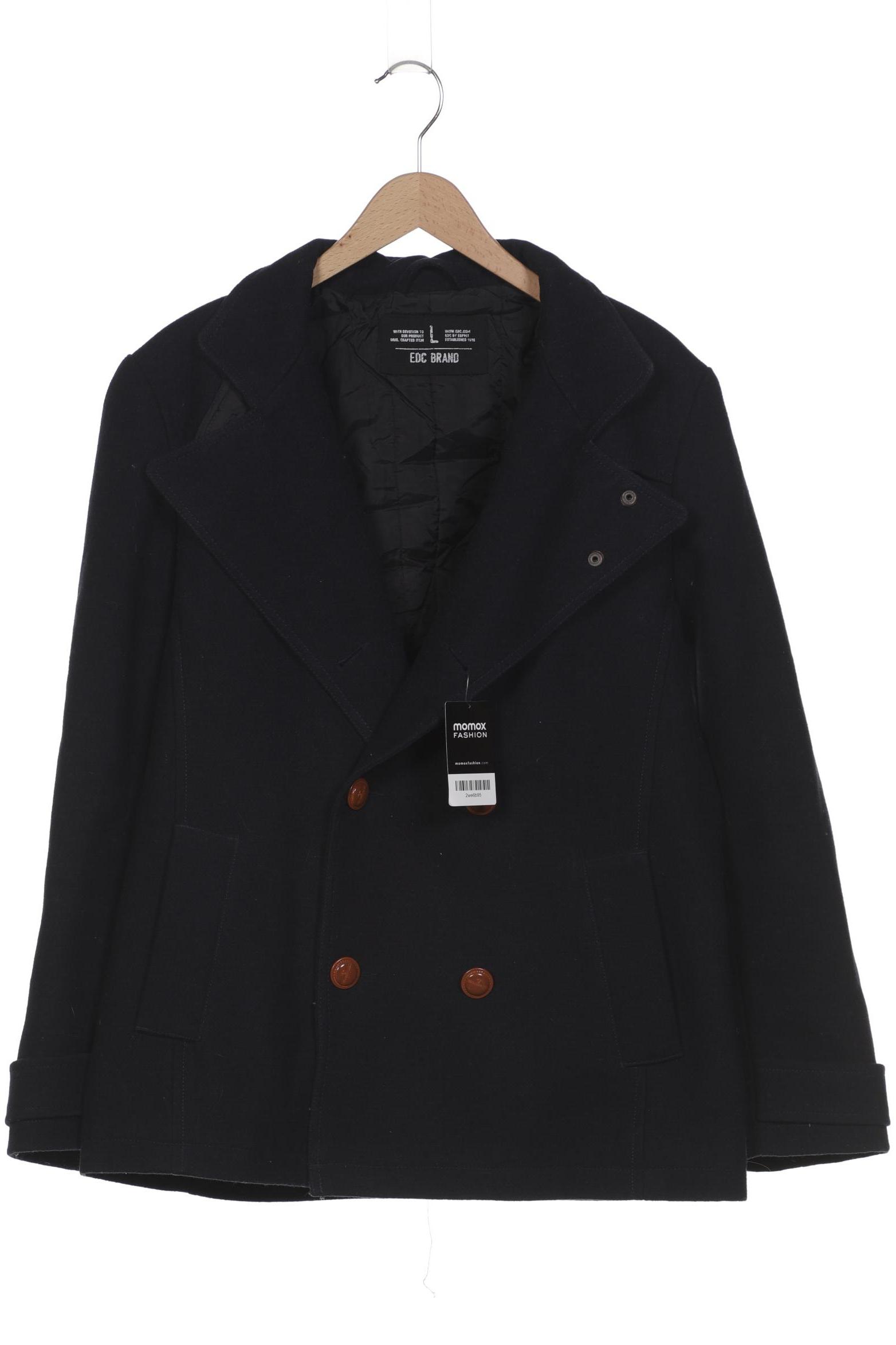 

edc by Esprit Herren Mantel, marineblau, Gr. 52