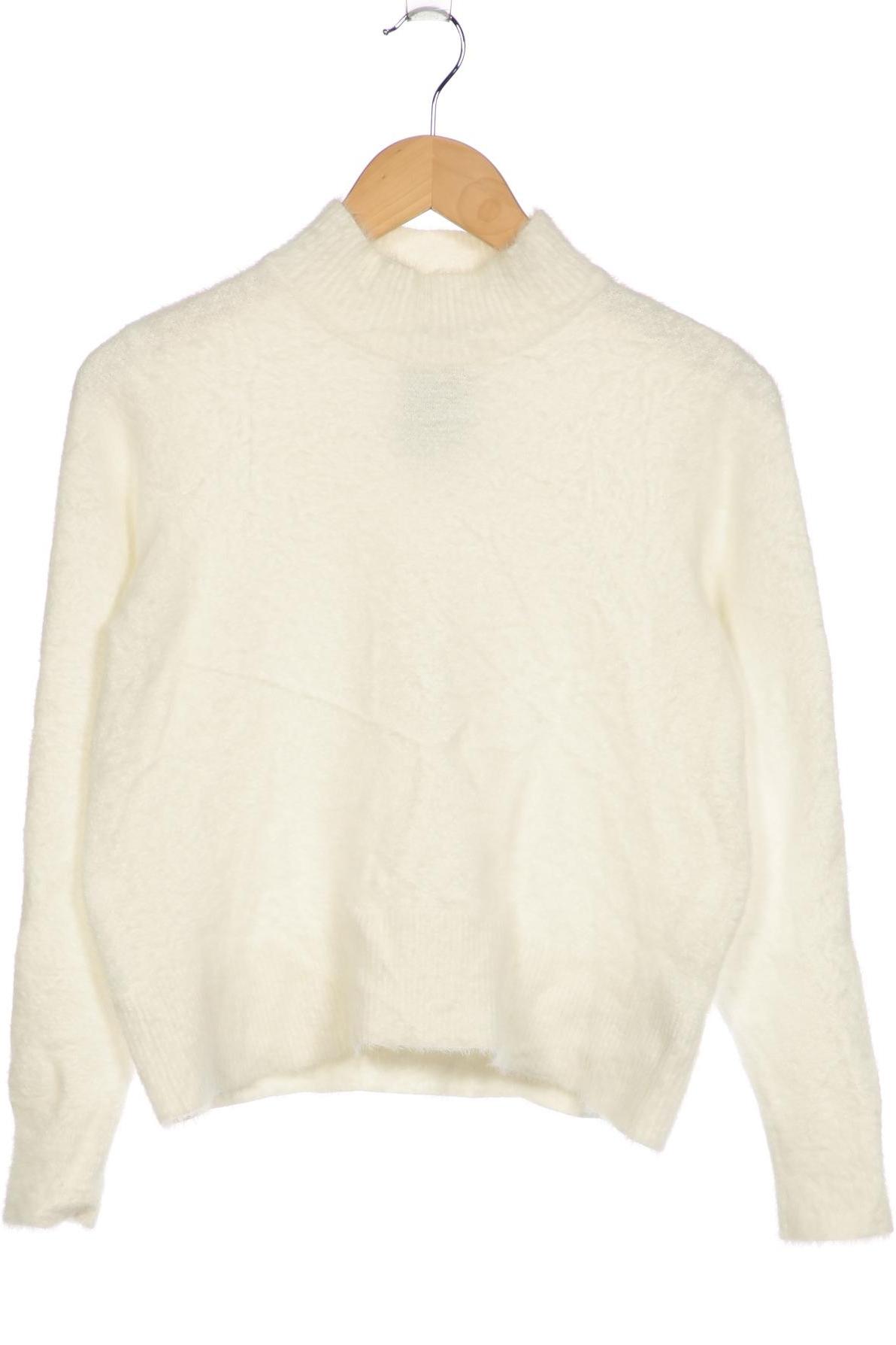 

edc by Esprit Damen Pullover, weiß, Gr. 34