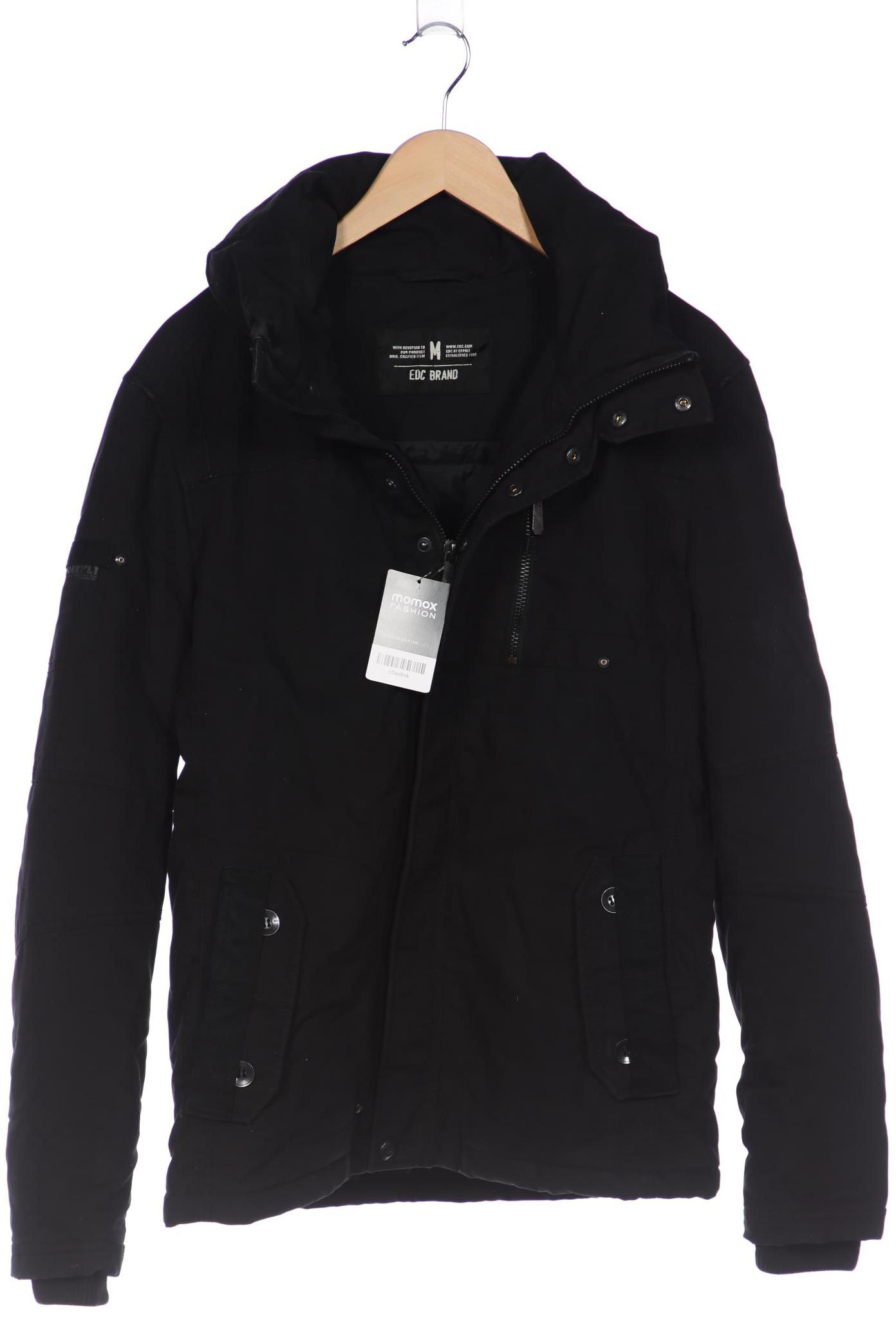 

edc by Esprit Herren Jacke, schwarz, Gr. 48