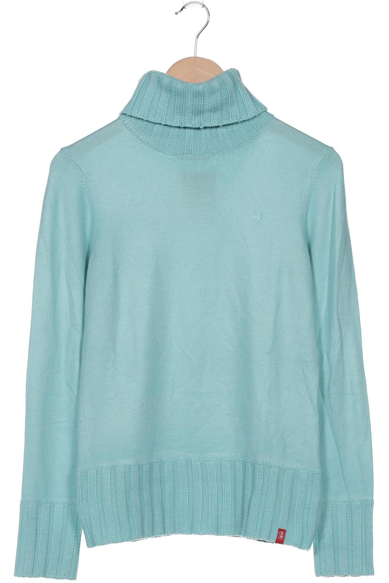

edc by Esprit Damen Pullover, türkis, Gr. 38
