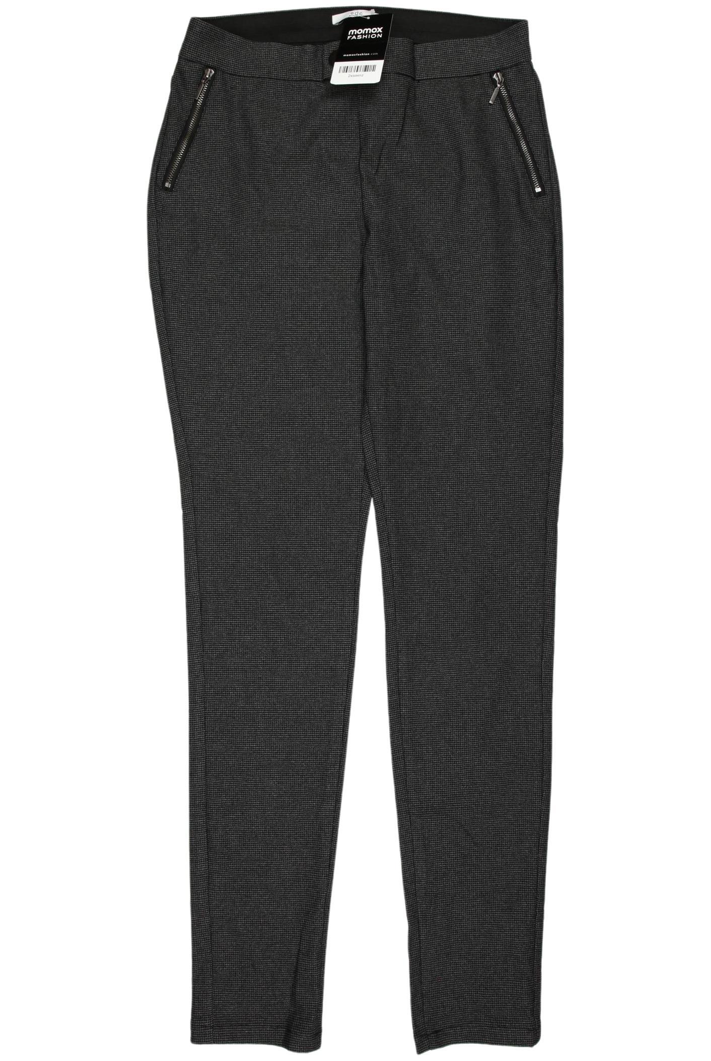 

edc by Esprit Damen Stoffhose, grau, Gr. 38