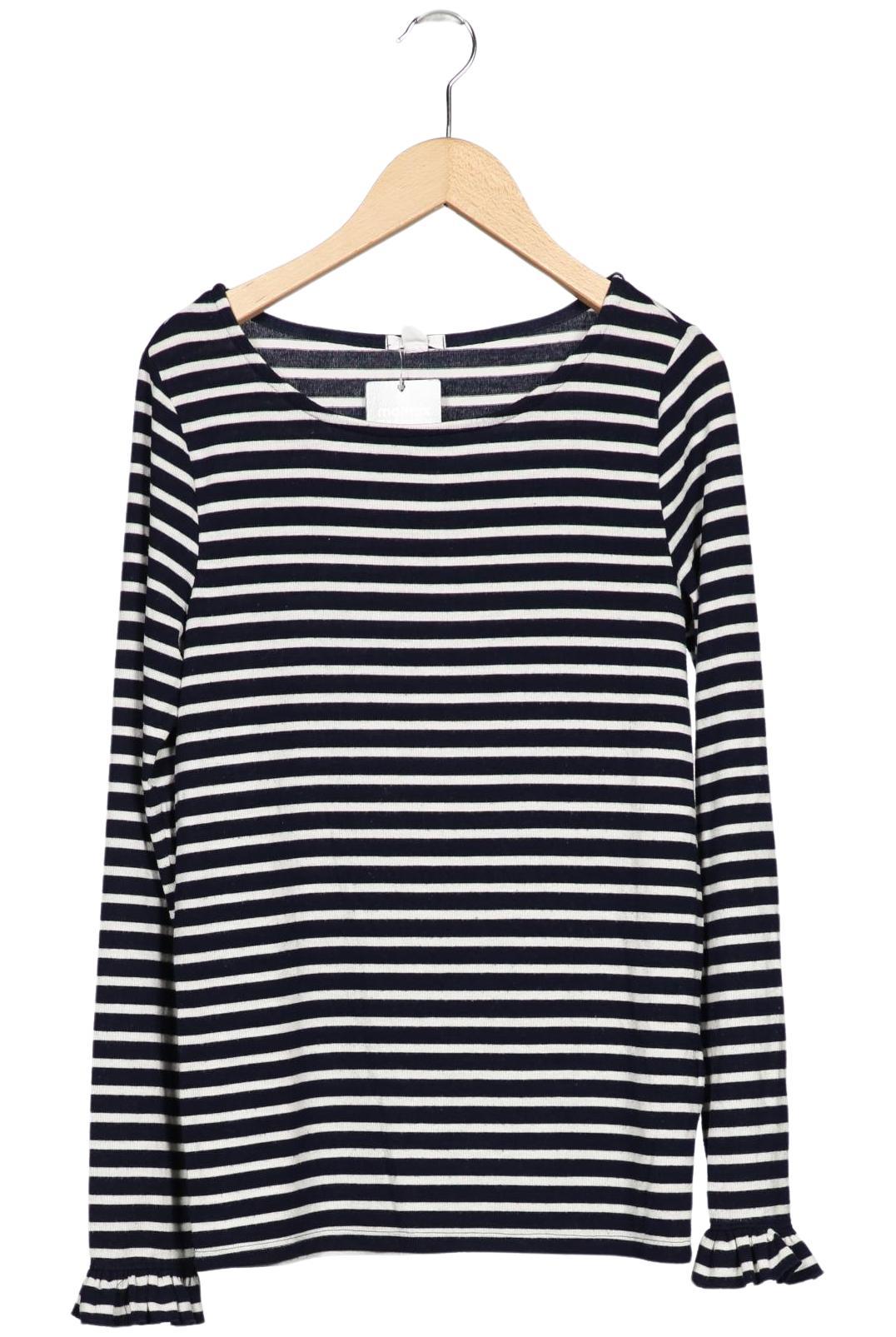 

edc by Esprit Damen Langarmshirt, mehrfarbig, Gr. 34