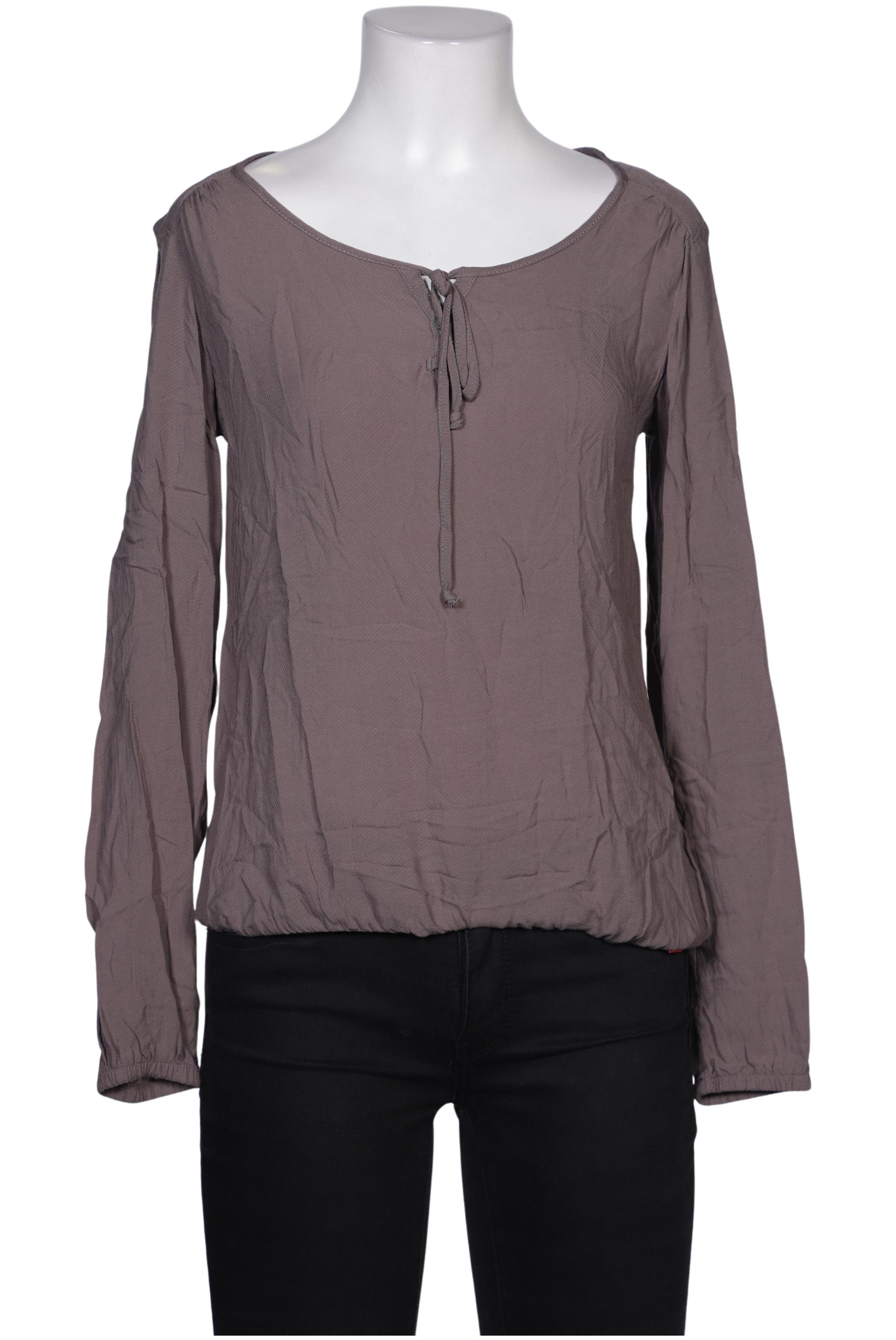 

edc by Esprit Damen Bluse, grau, Gr. 34