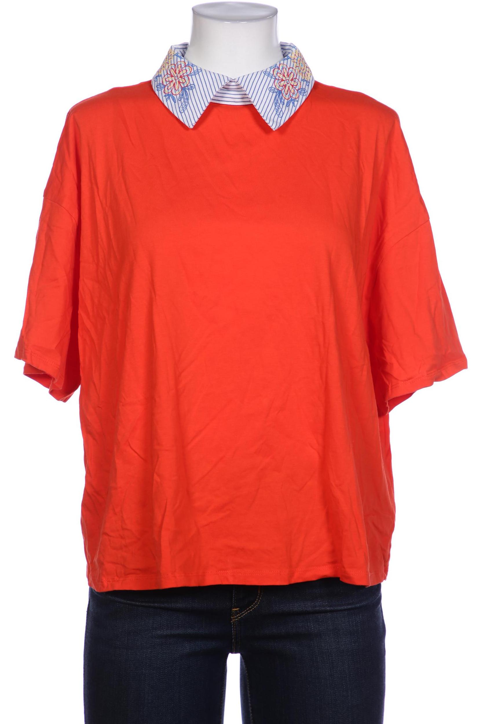 

edc by Esprit Damen Bluse, orange, Gr. 38