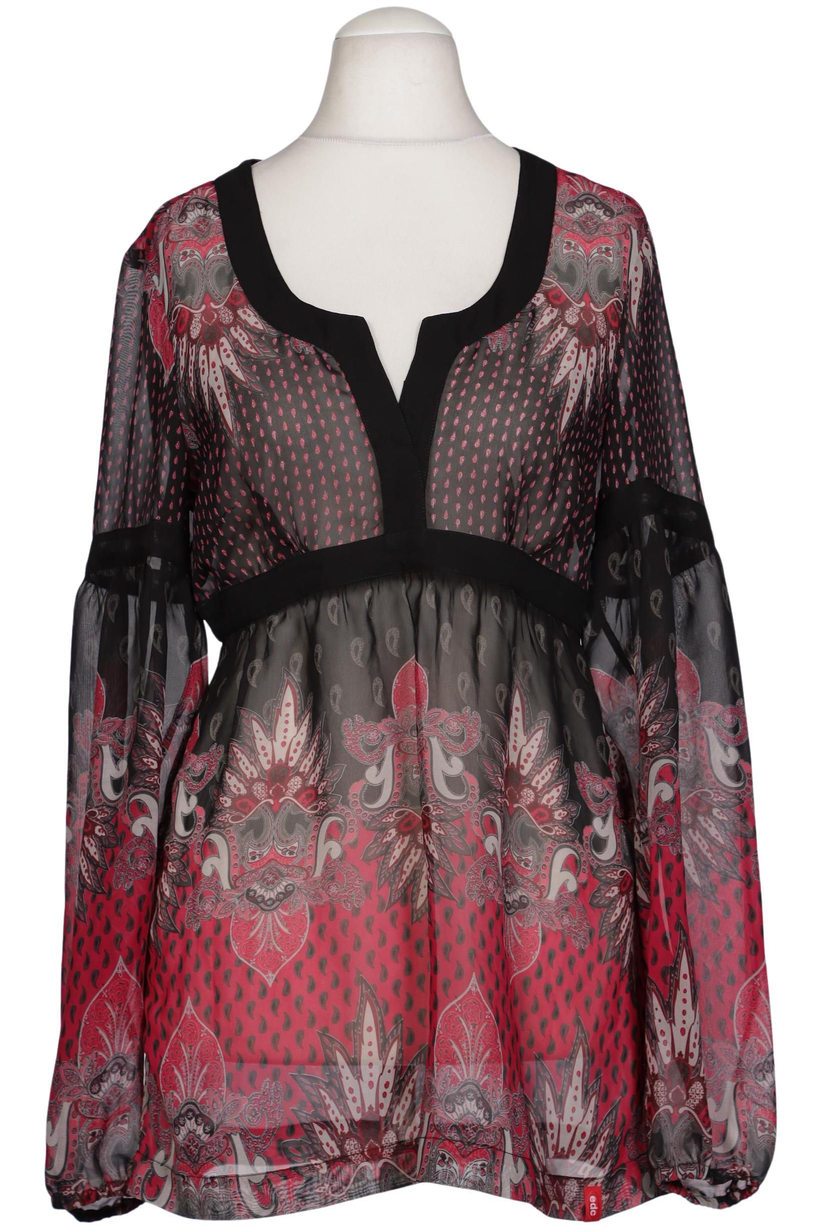 

edc by Esprit Damen Bluse, mehrfarbig, Gr. 38