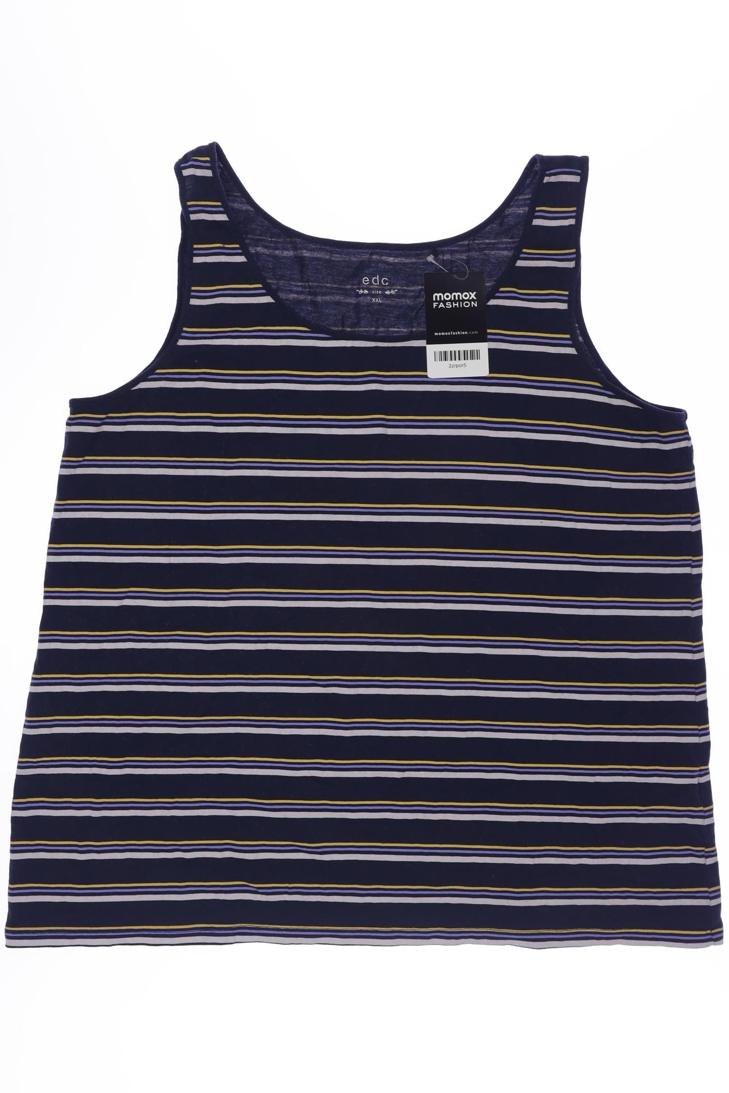 

edc by Esprit Damen Top, marineblau, Gr. 46