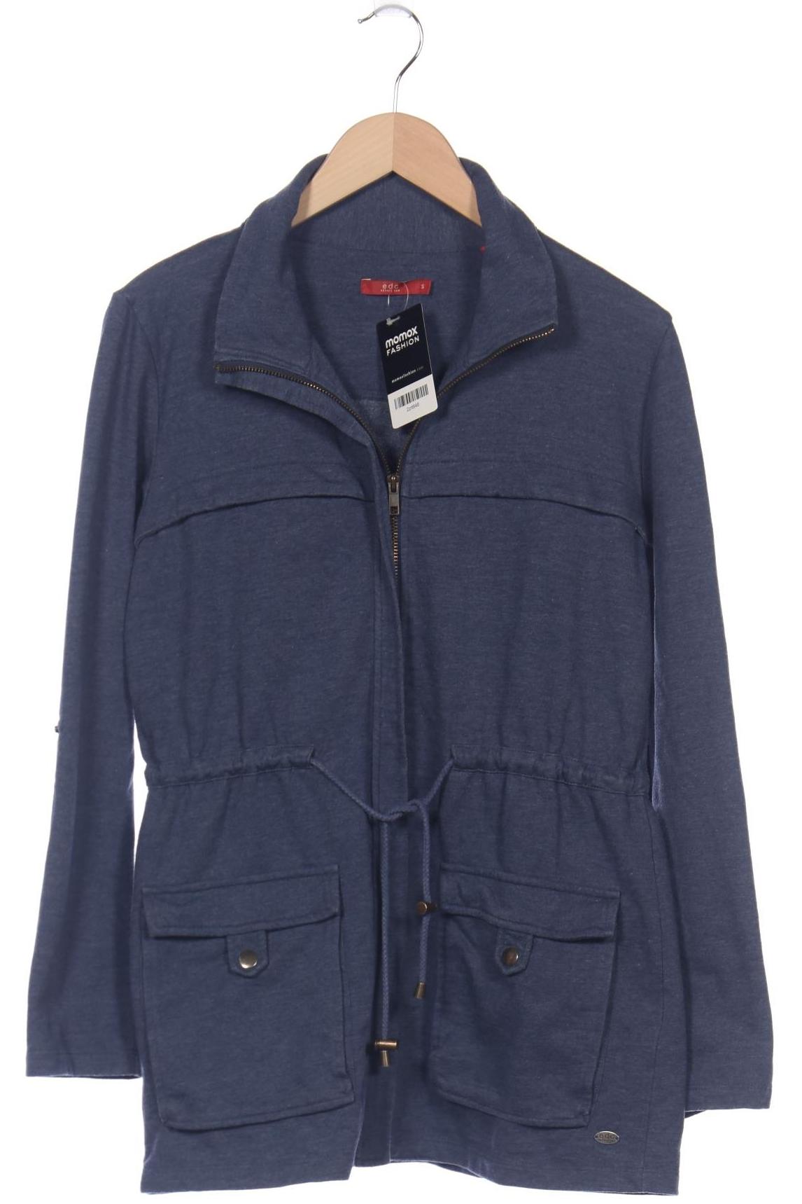 

edc by Esprit Damen Jacke, blau, Gr. 36