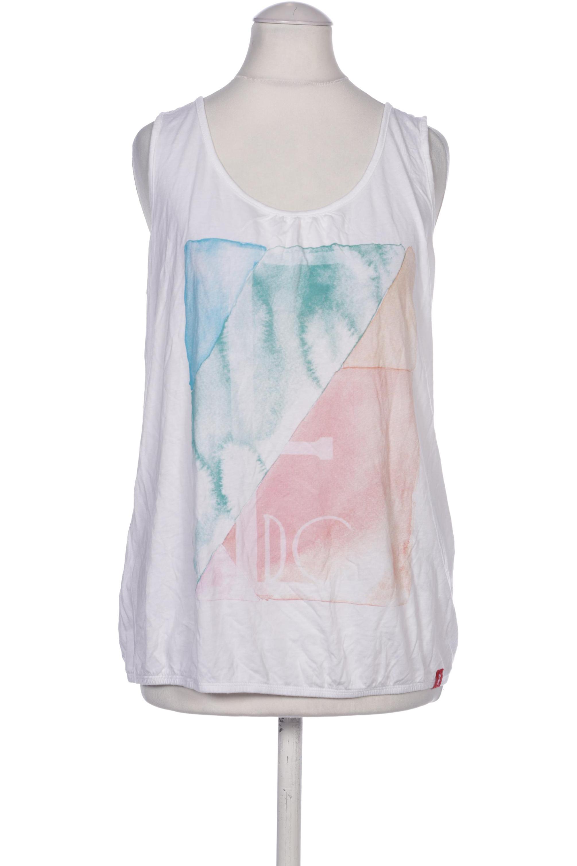 

edc by Esprit Damen Top, weiß, Gr. 36