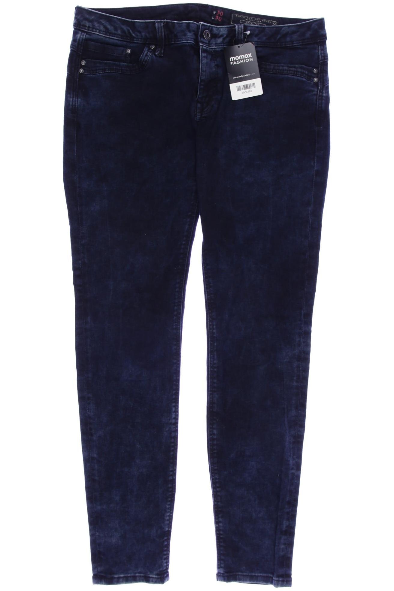 

edc by Esprit Damen Jeans, marineblau, Gr. 30