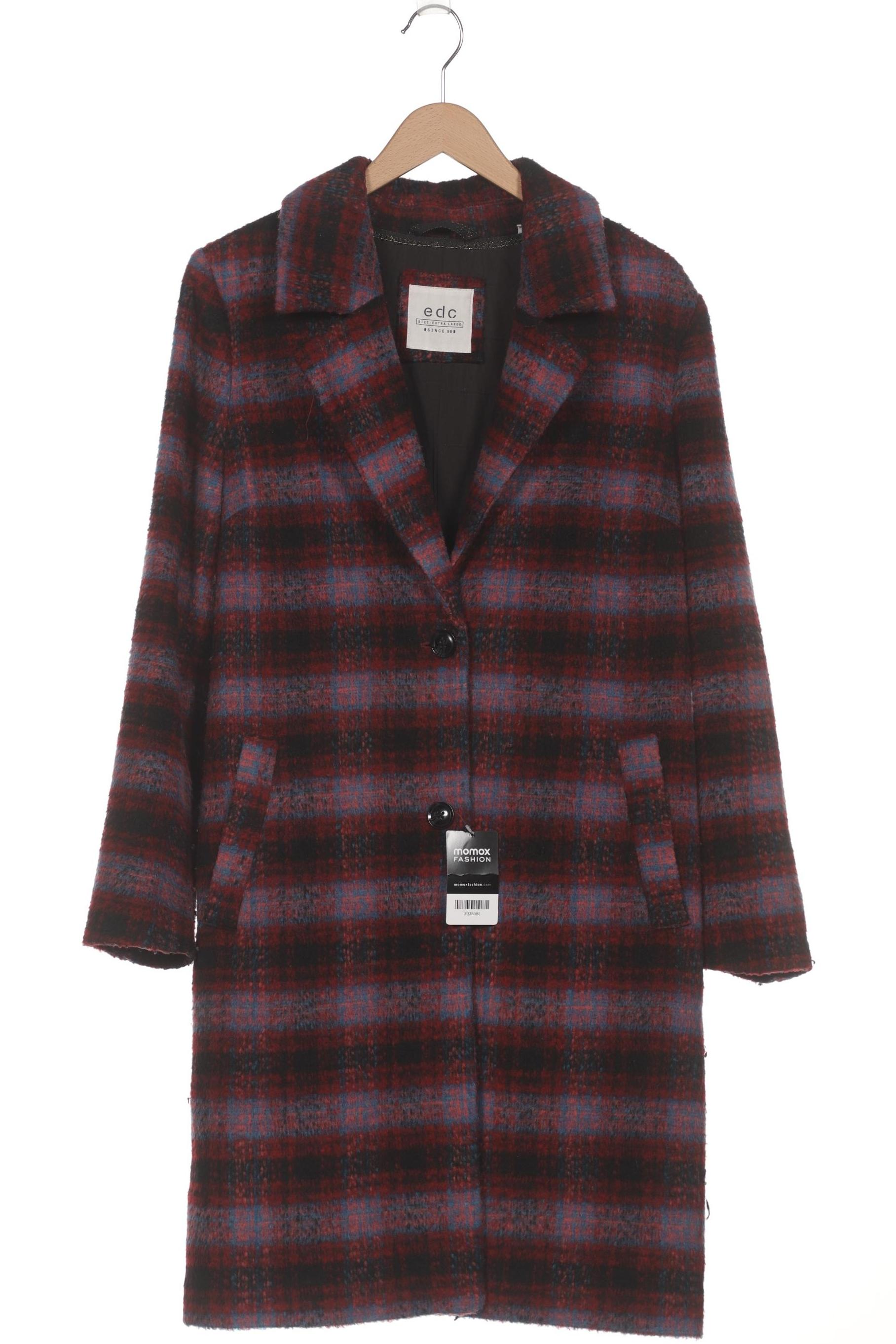 

edc by Esprit Damen Mantel, bordeaux, Gr. 44