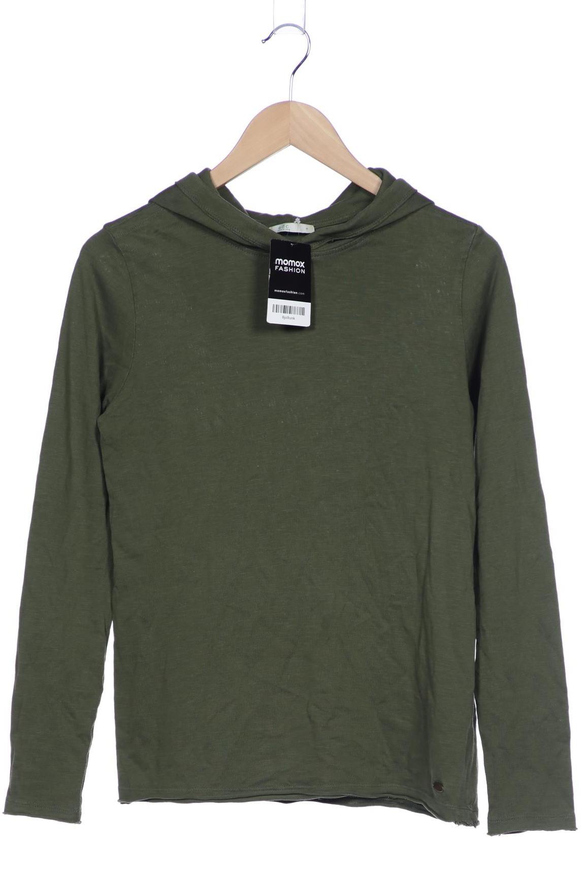 

edc by Esprit Damen Langarmshirt, grün, Gr. 38