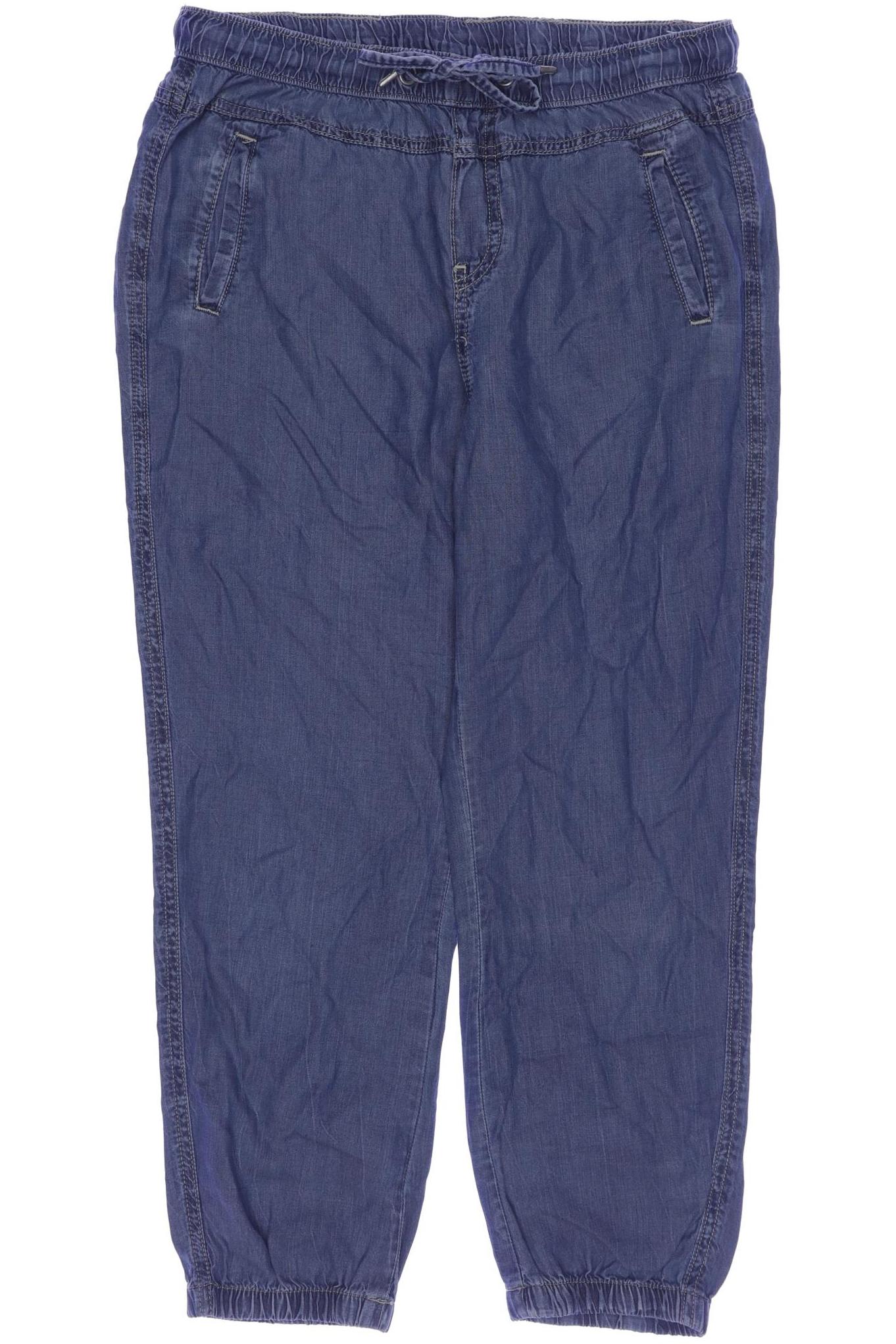 

edc by Esprit Damen Stoffhose, blau, Gr. 27