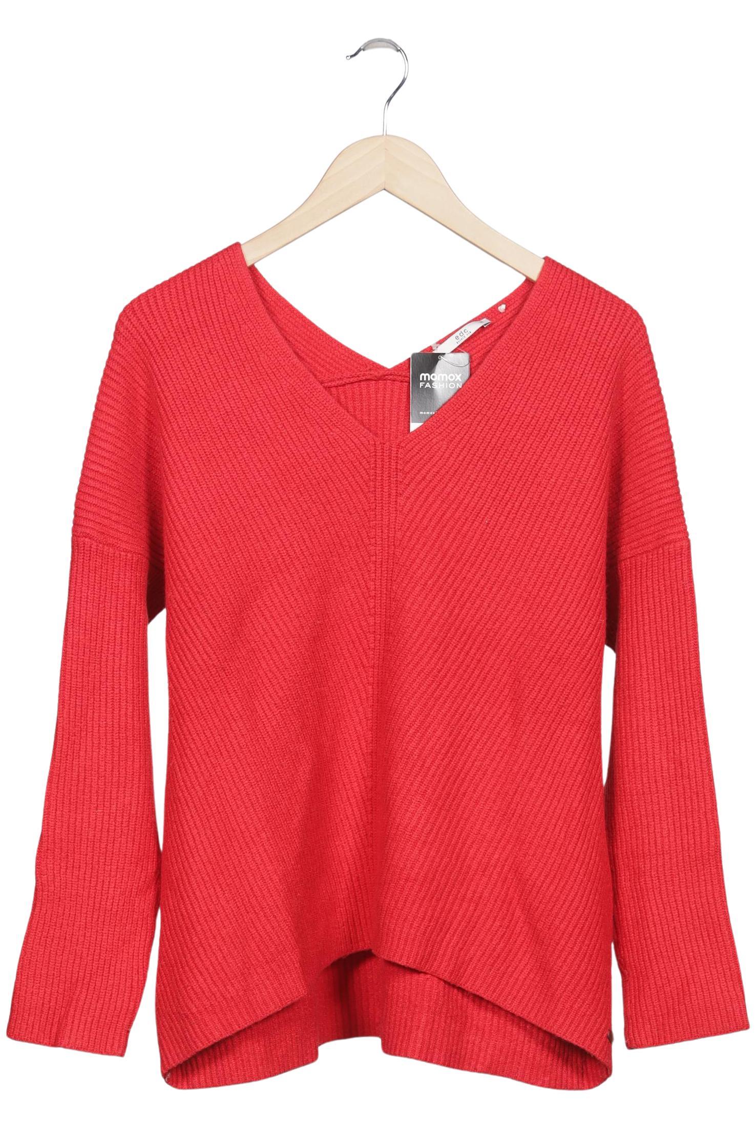 

edc by Esprit Damen Pullover, rot, Gr. 38