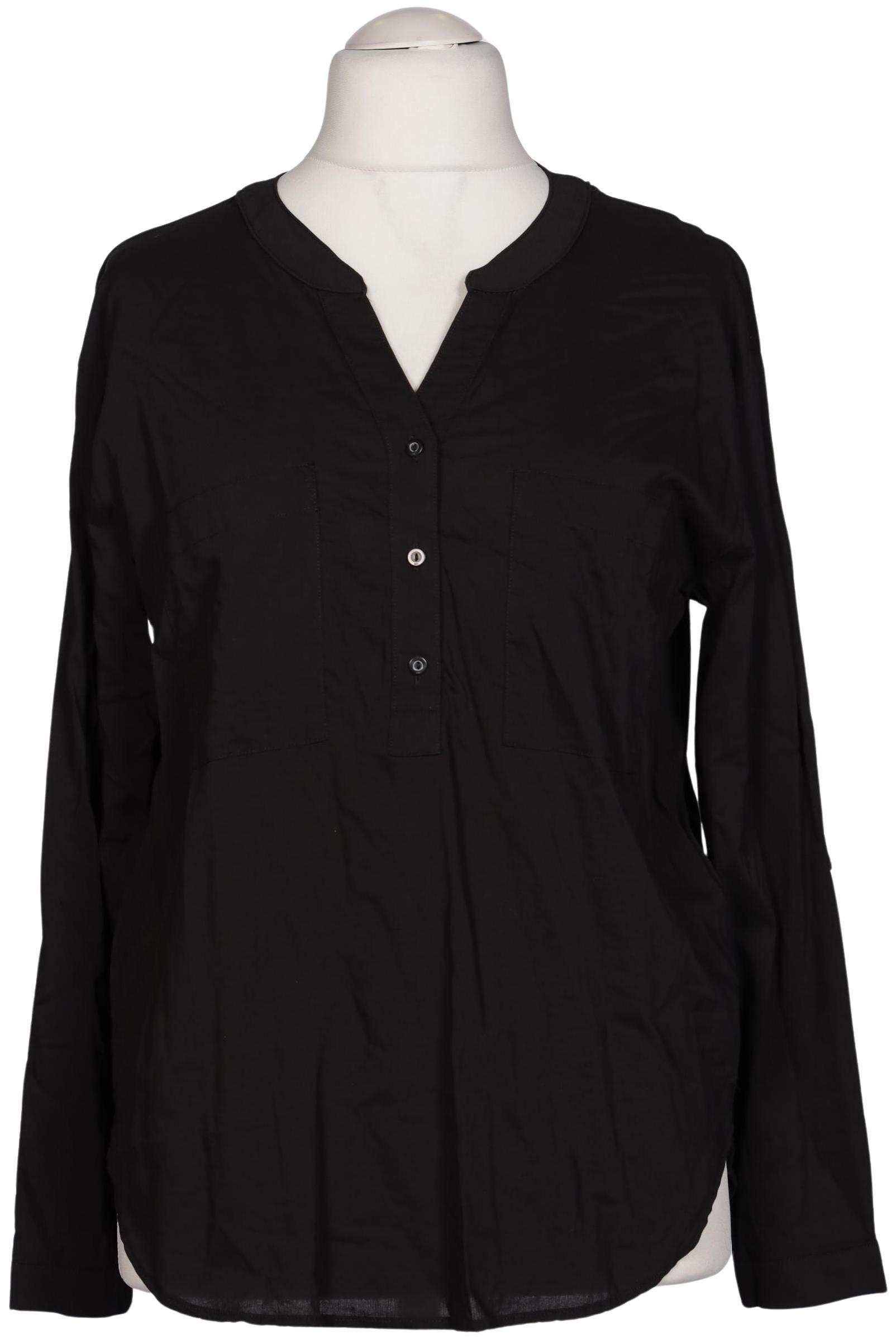 

edc by Esprit Damen Bluse, schwarz, Gr. 38