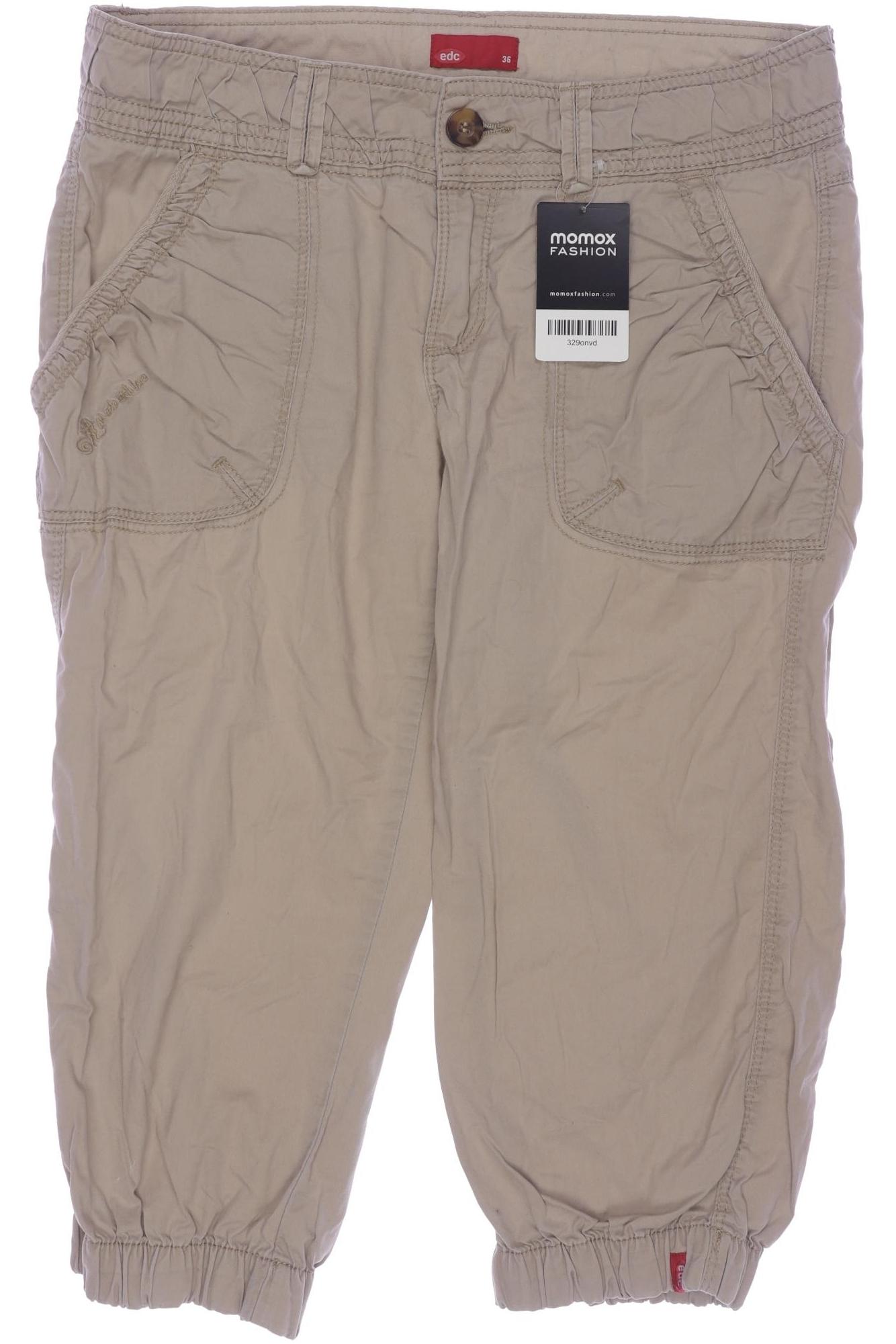 

edc by Esprit Damen Shorts, beige, Gr. 36