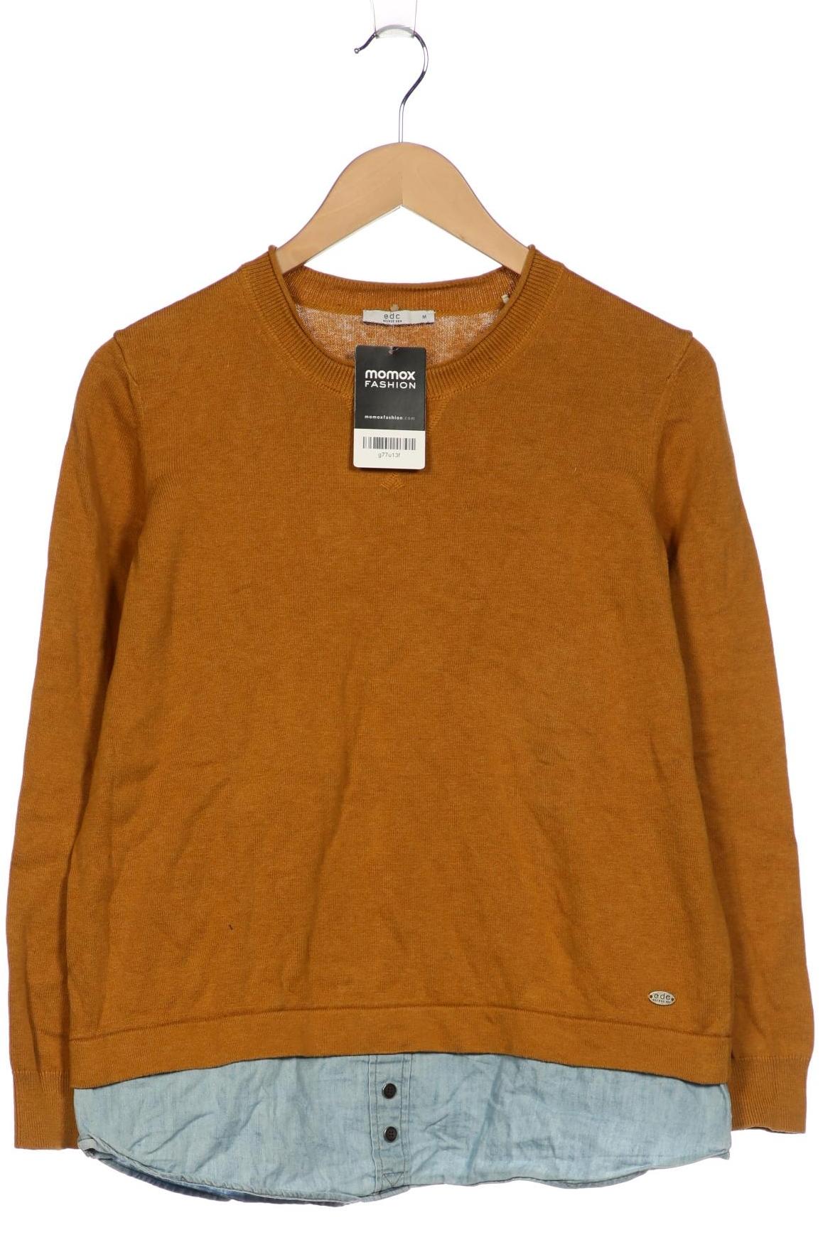 

edc by Esprit Damen Pullover, braun, Gr. 38