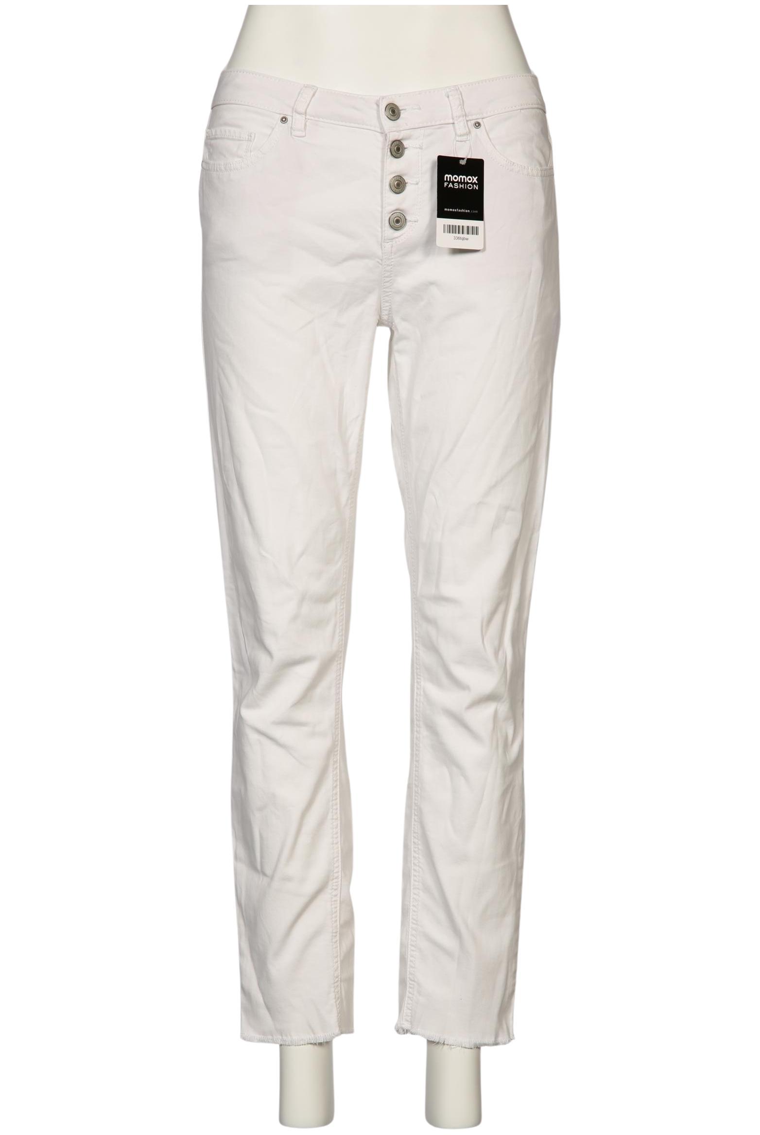 

edc by Esprit Damen Stoffhose, weiß, Gr. 31