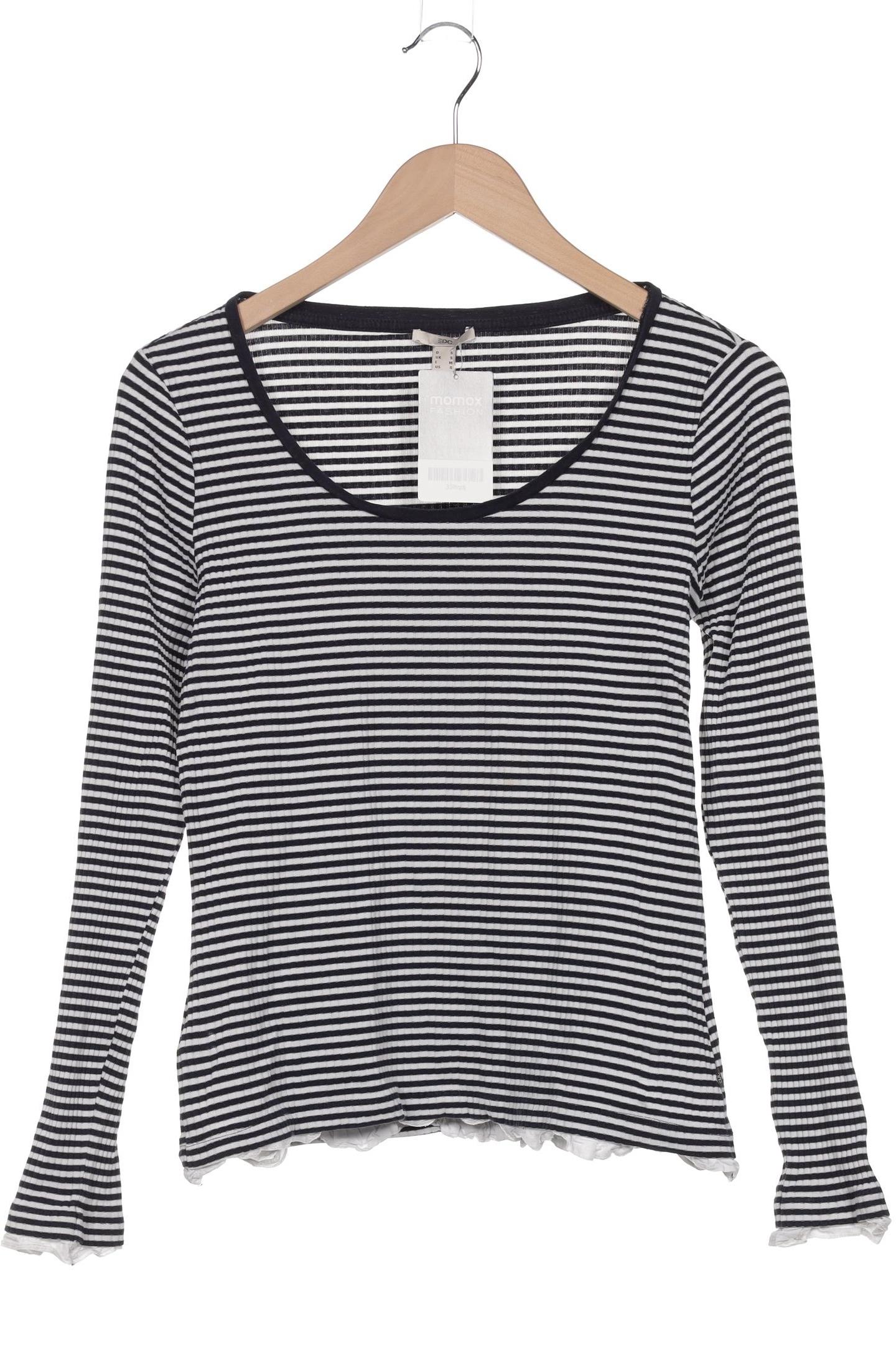 

edc by Esprit Damen Langarmshirt, marineblau, Gr. 36