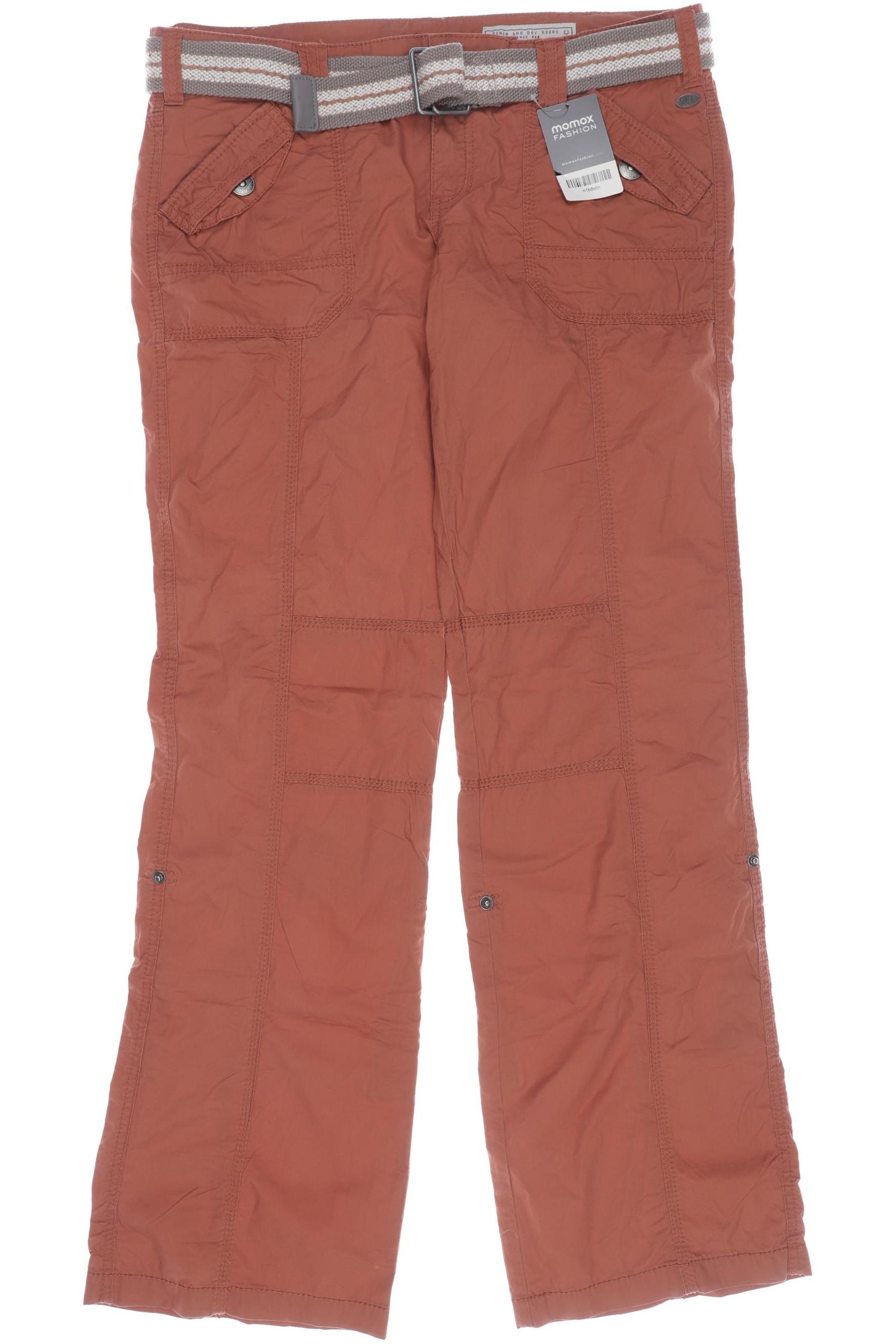

edc by Esprit Damen Stoffhose, rot, Gr. 42
