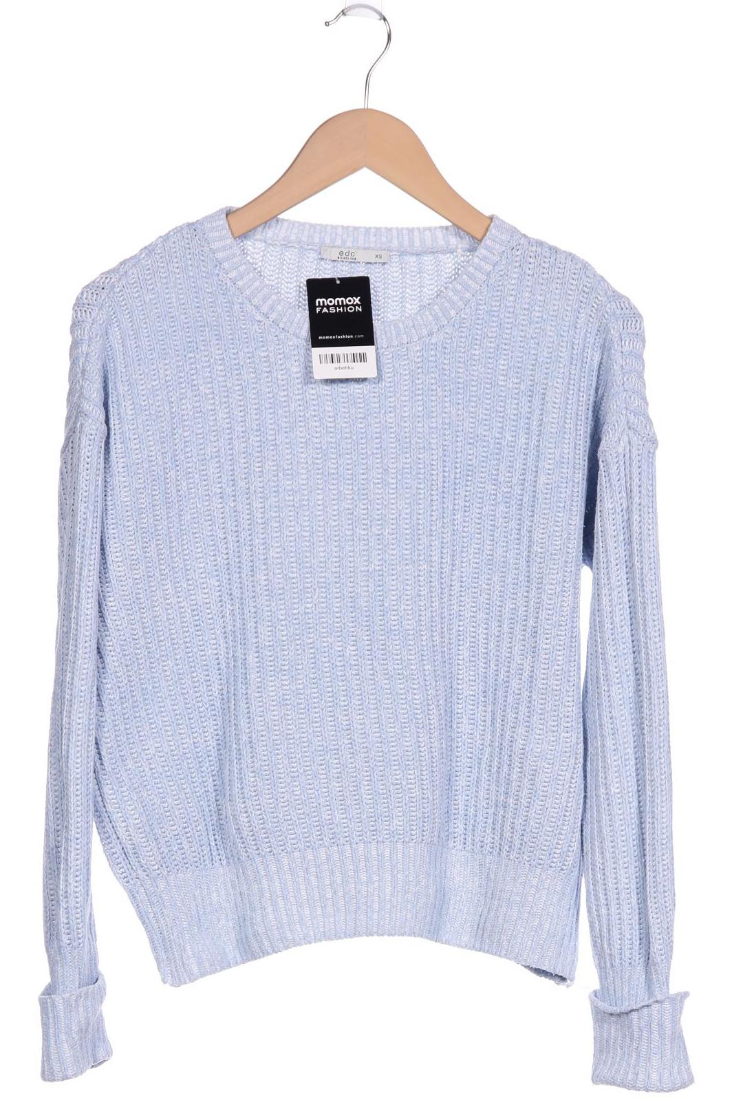 

edc by Esprit Damen Pullover, hellblau, Gr. 34