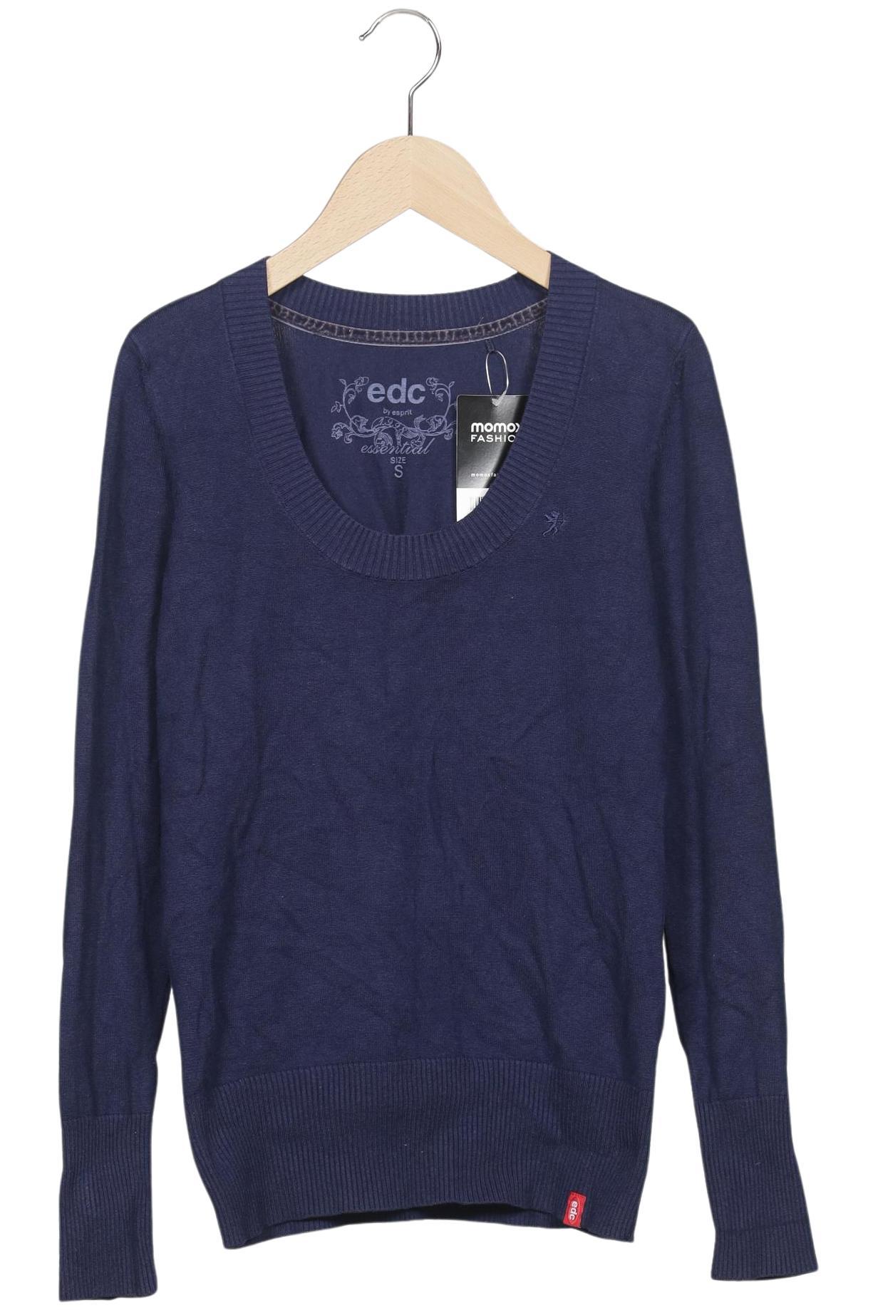 

edc by Esprit Damen Pullover, marineblau, Gr. 36