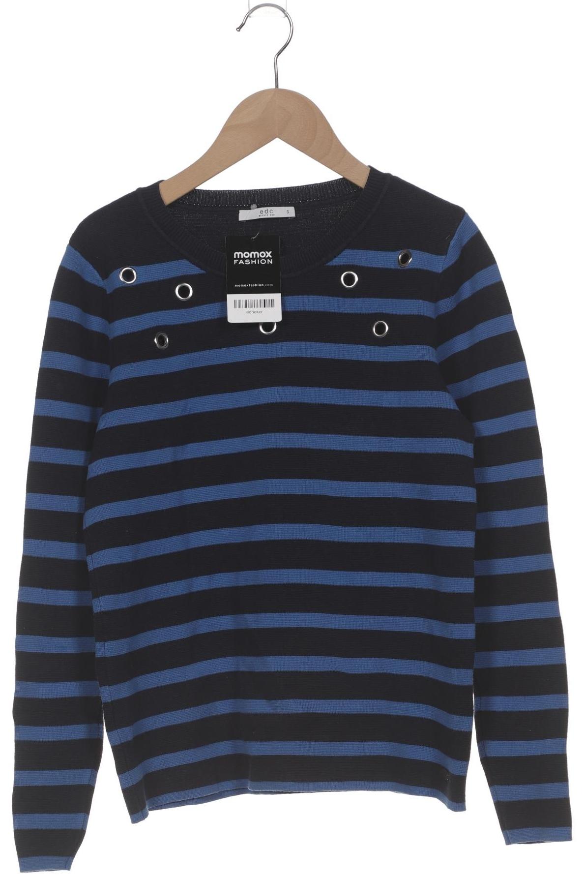 

edc by Esprit Damen Pullover, marineblau, Gr. 36