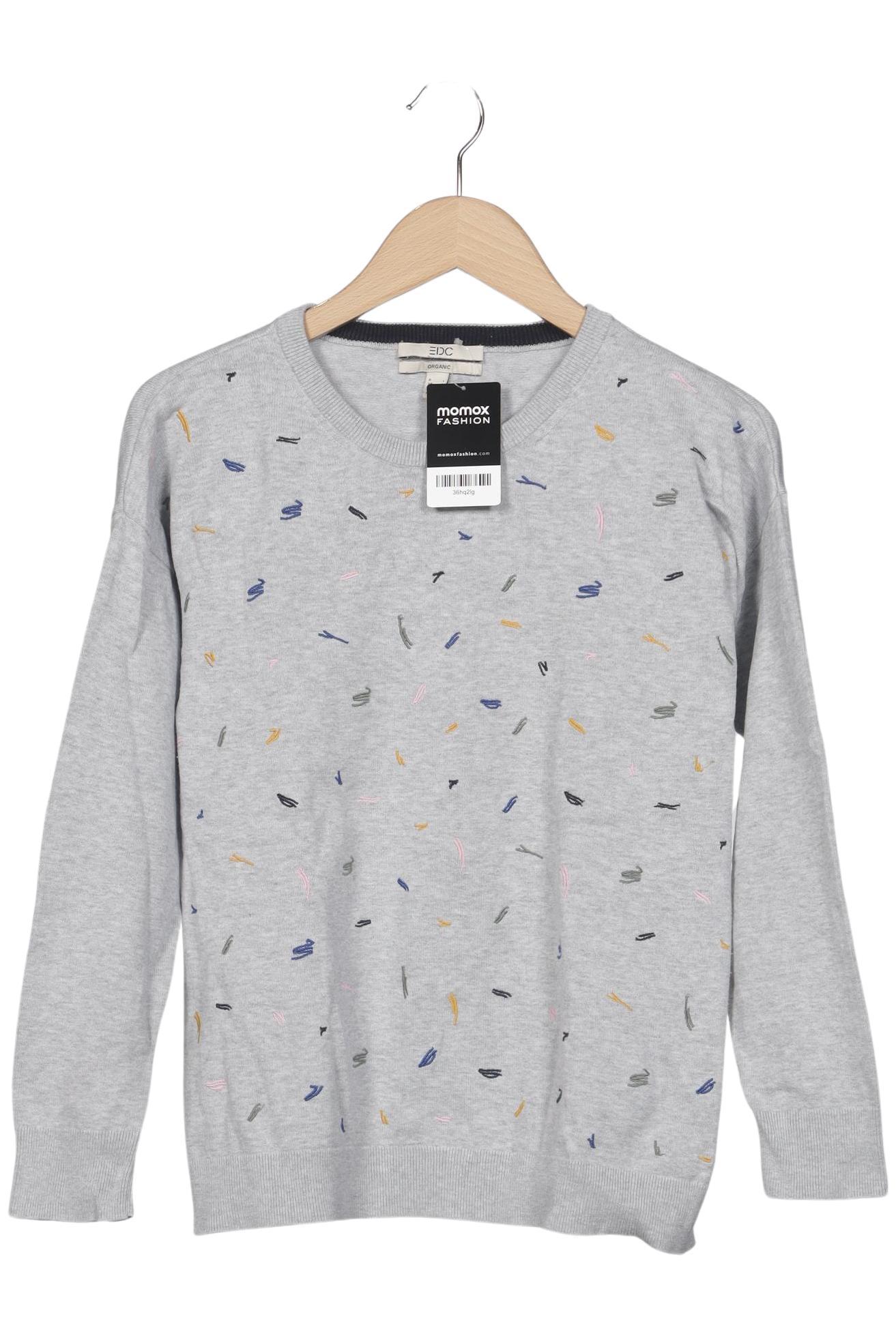 

edc by Esprit Damen Pullover, grau, Gr. 42